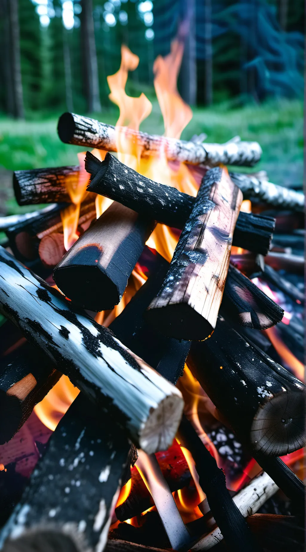 ai character: the fire of fortun background