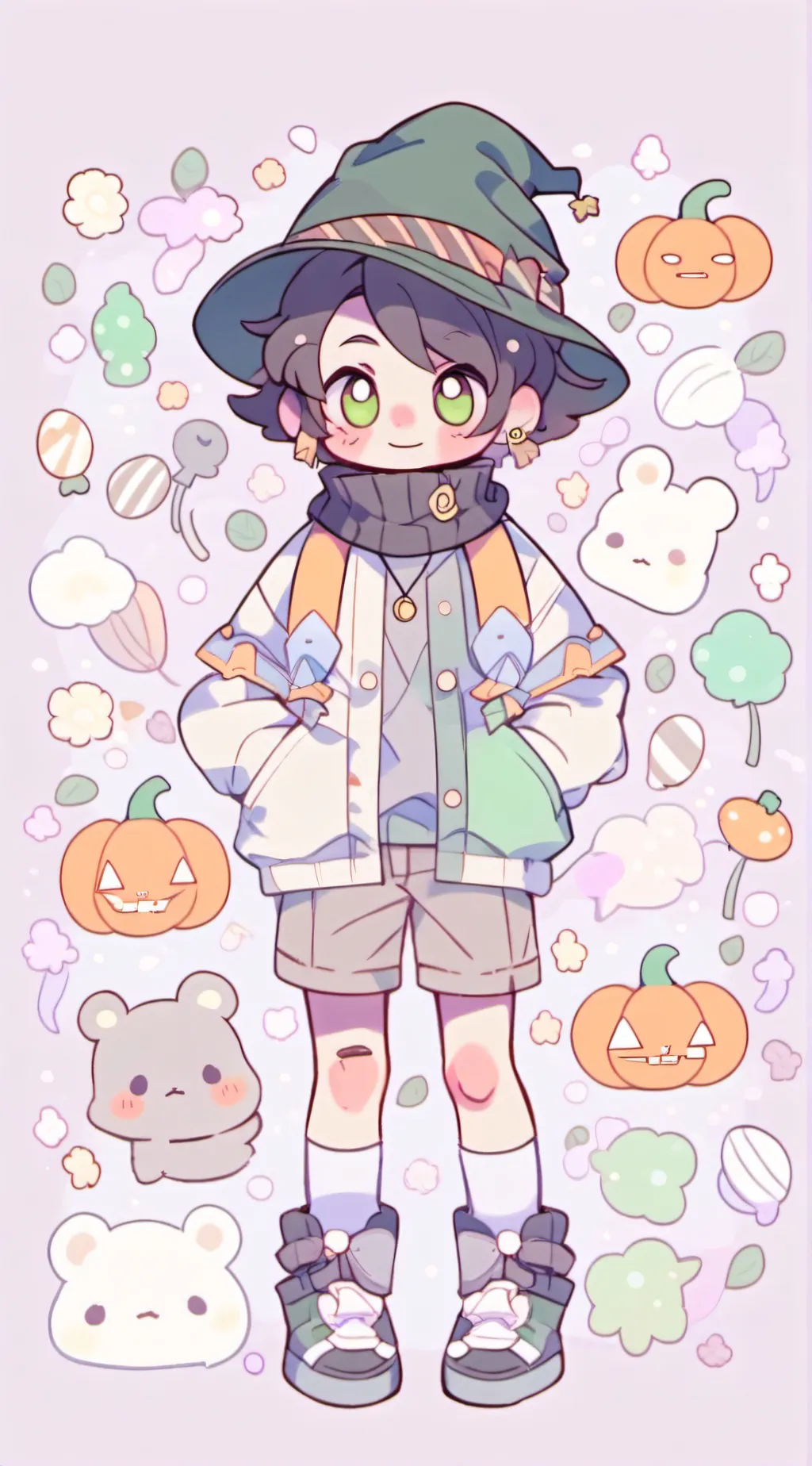 ai character: Jack o'moon background