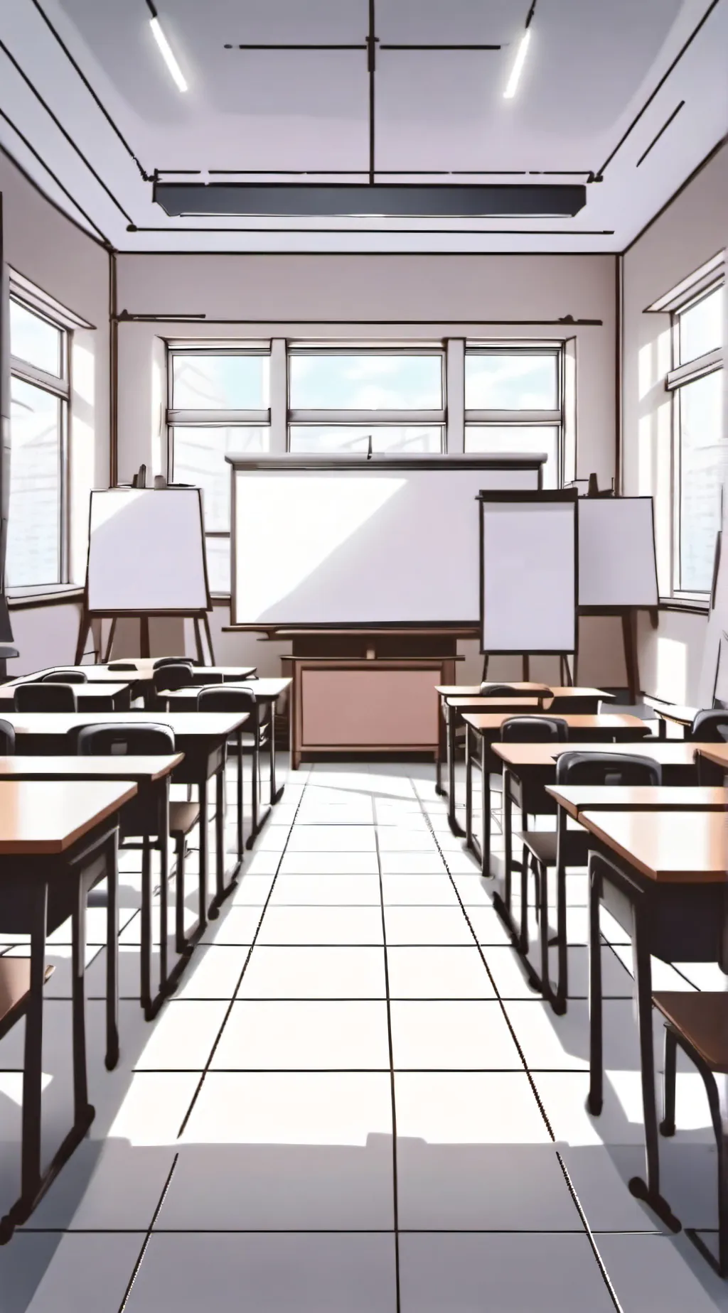 ai character: magic marker background