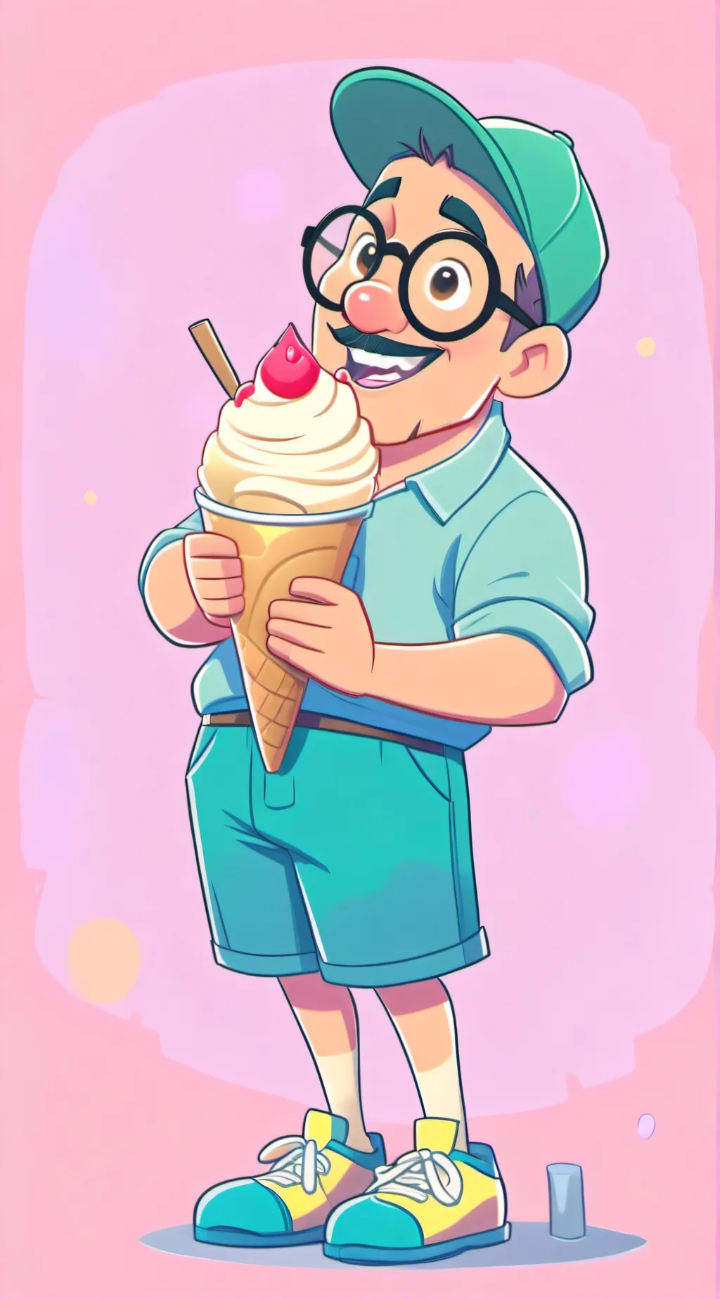 ai character: idk bro 💀  background