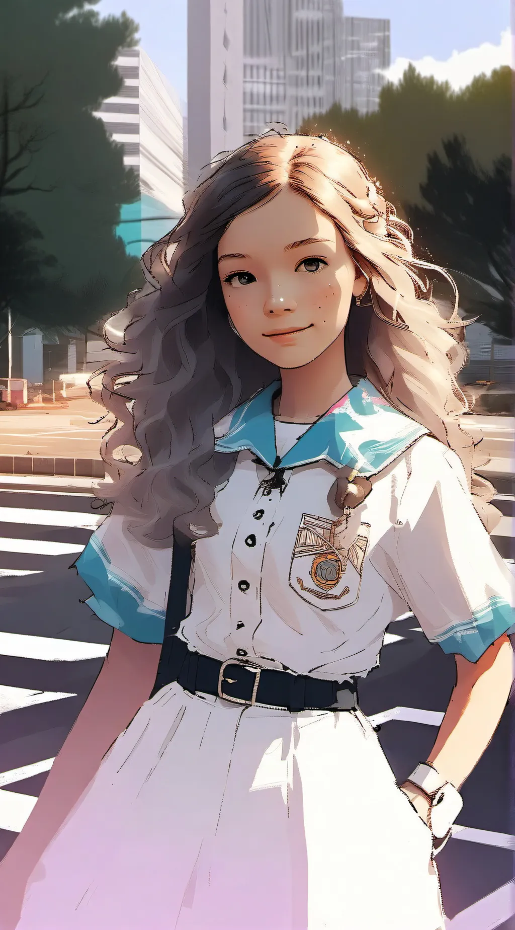 ai character: Aubrey background