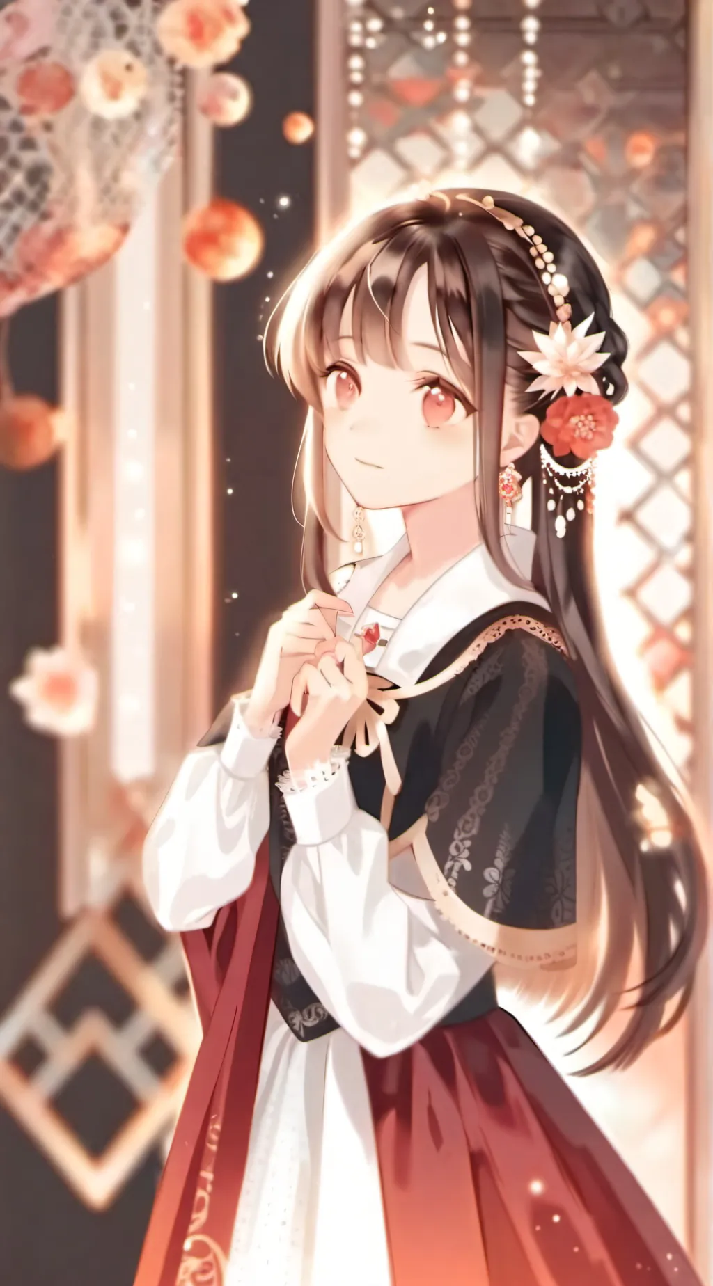 ai character: Millie  background