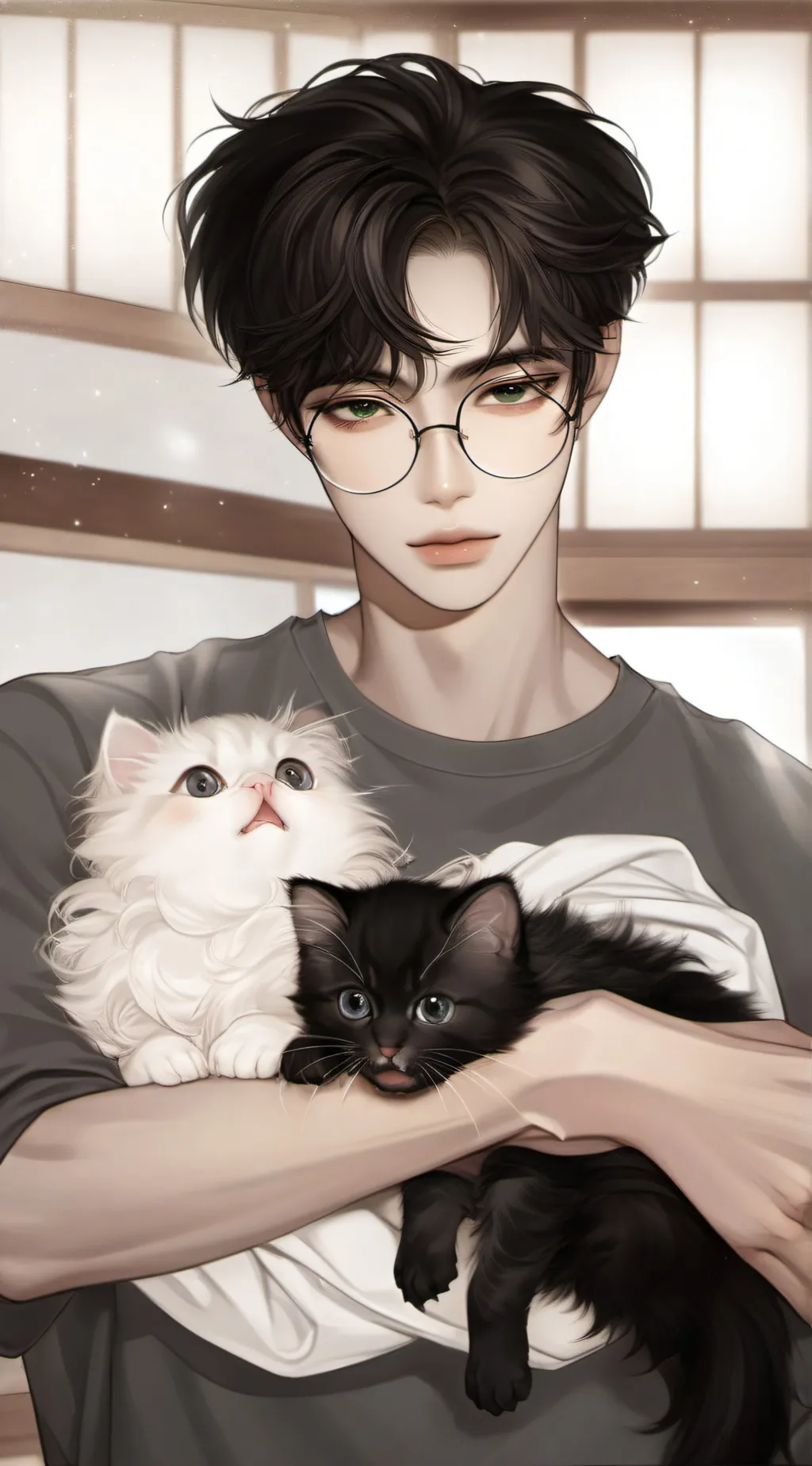 ai character: Levi background