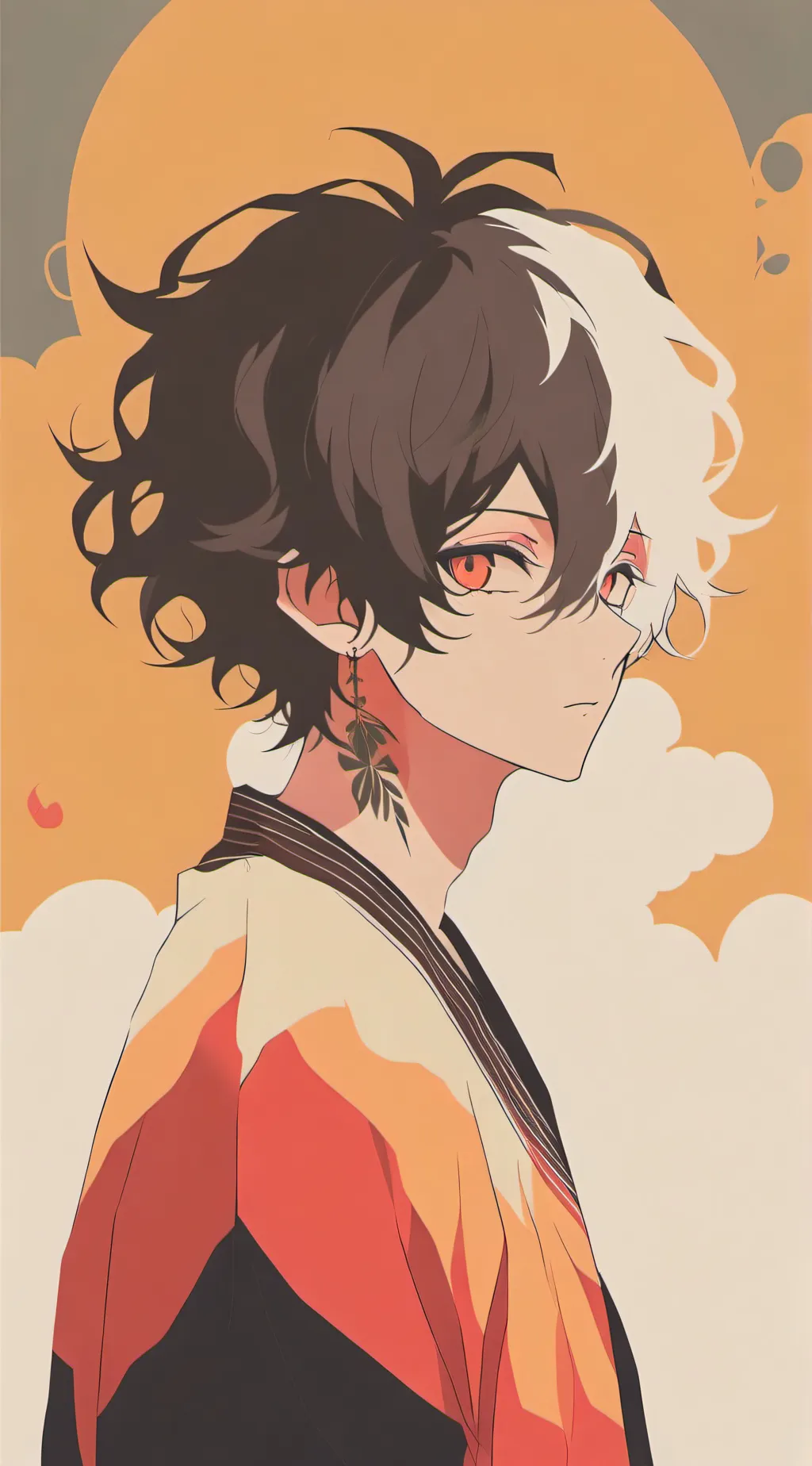 ai character: Shigaraki x Dabi  background