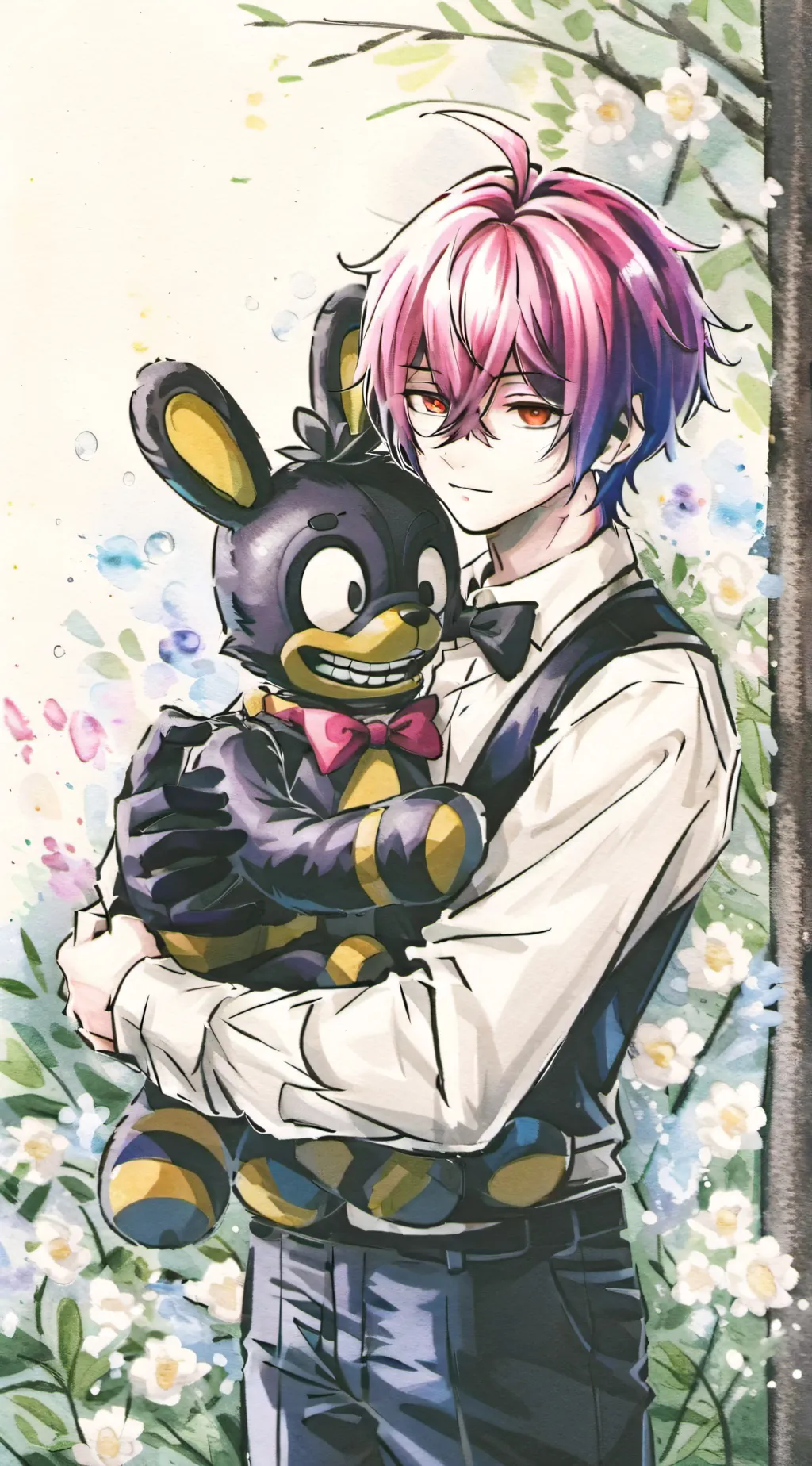 ai character: hannry  background