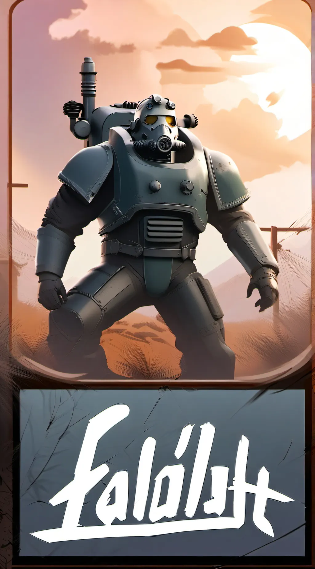 ai character: Fallout extraction background