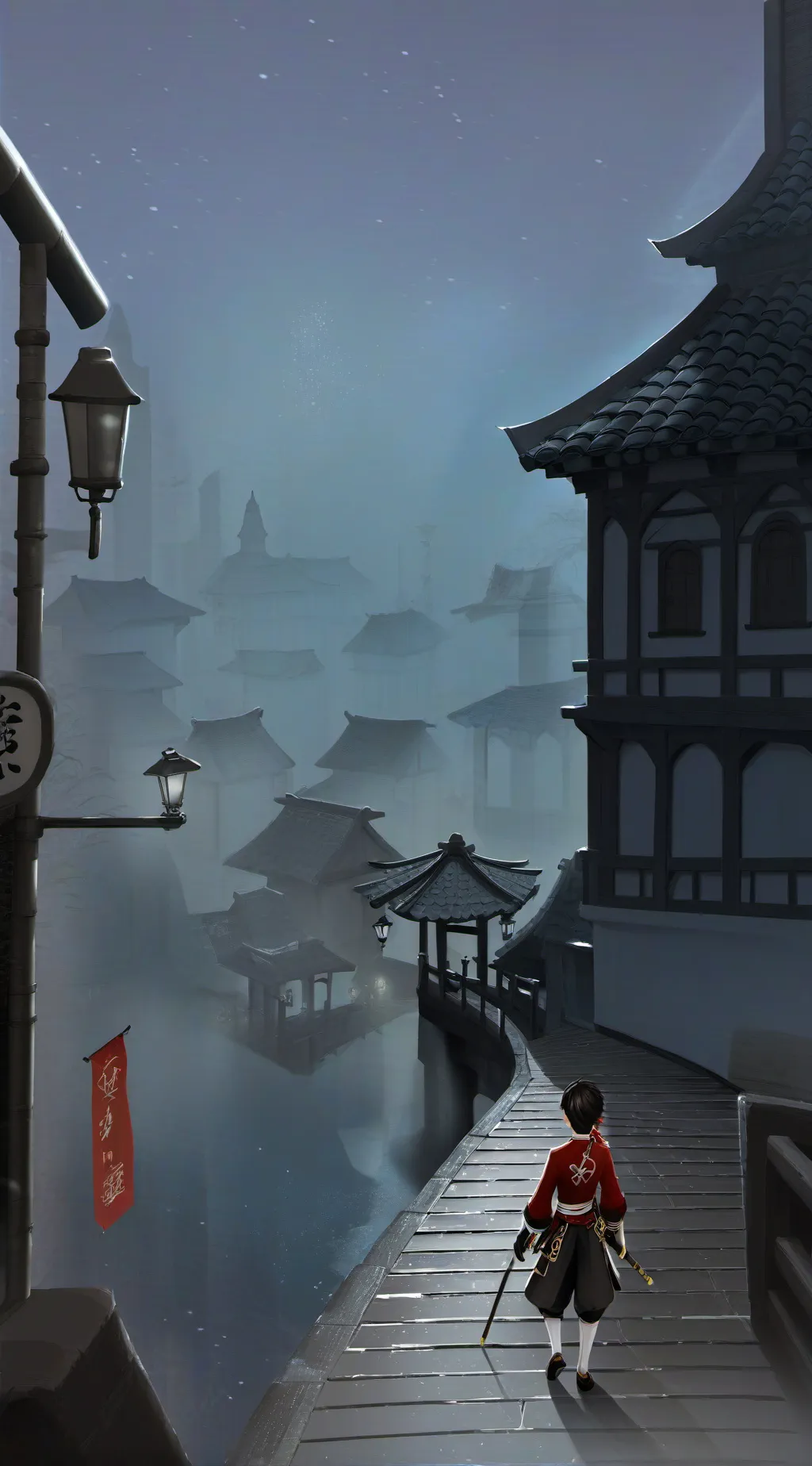 ai character: vox and alastor  background