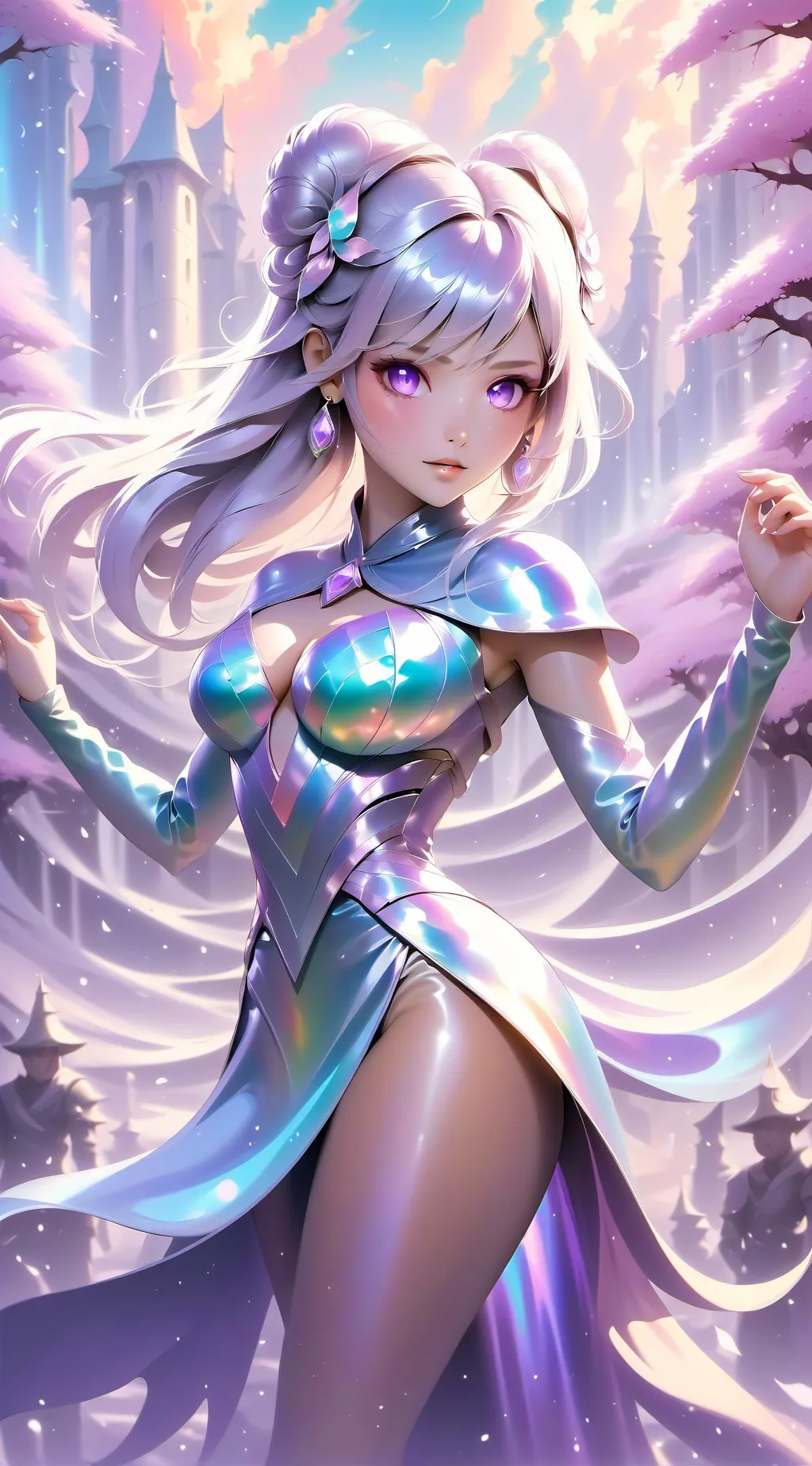 ai character: Luna background