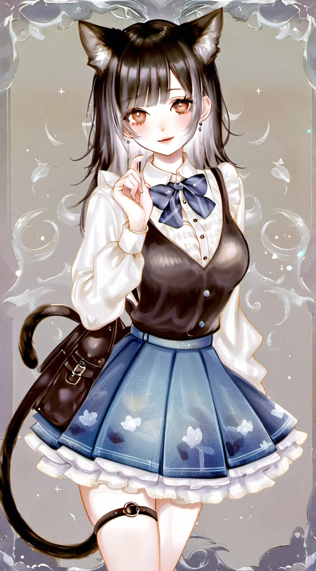 ai character: Sky background