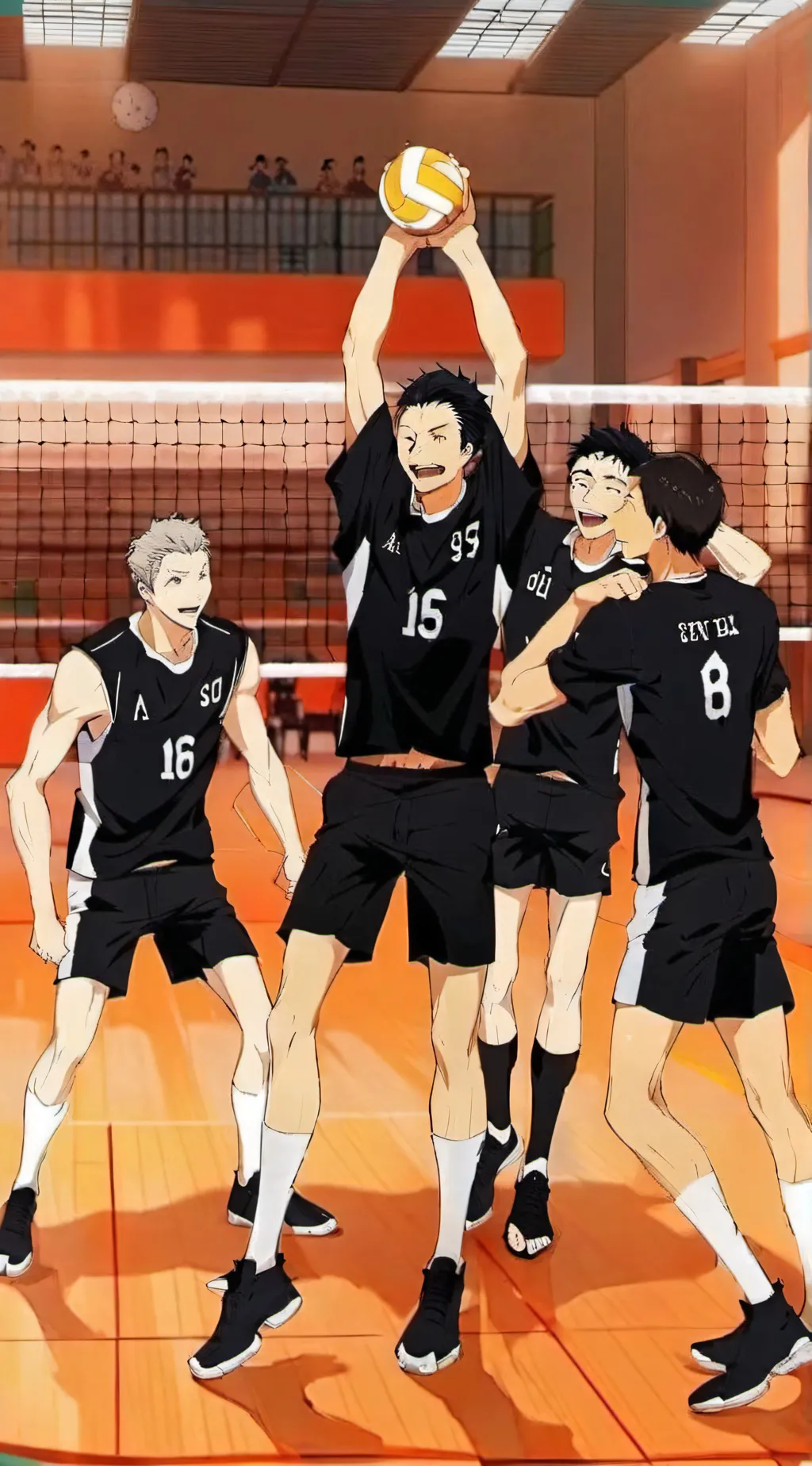 ai character: haikyuu  background