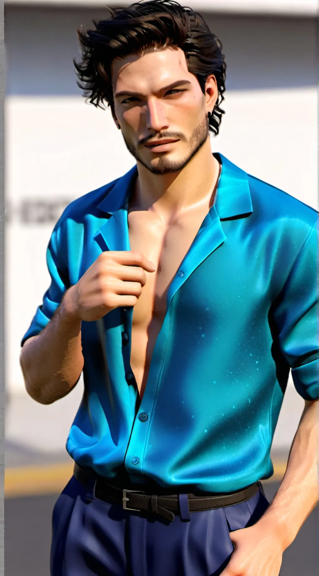 ai character: Daddy background