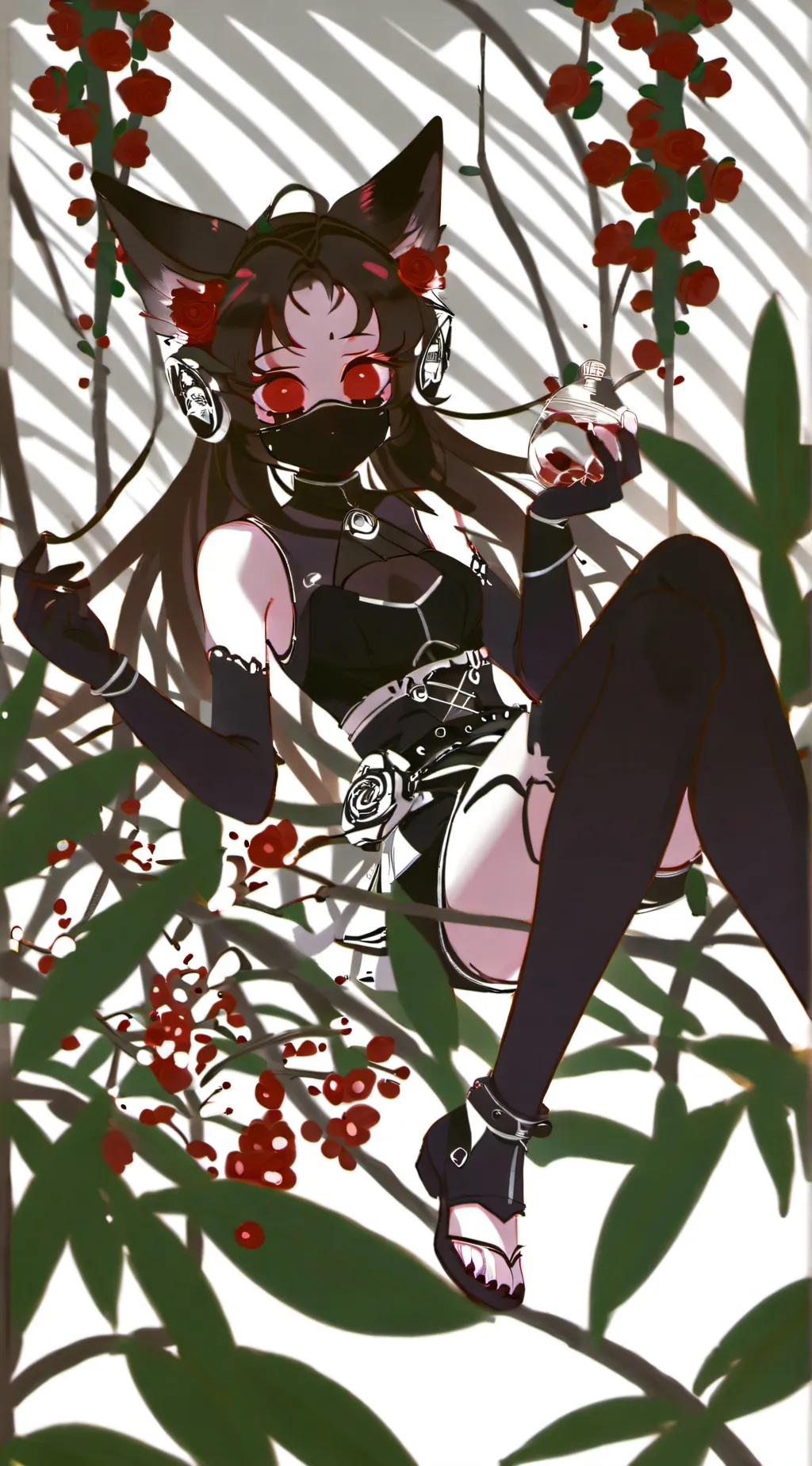 ai character: rose  background