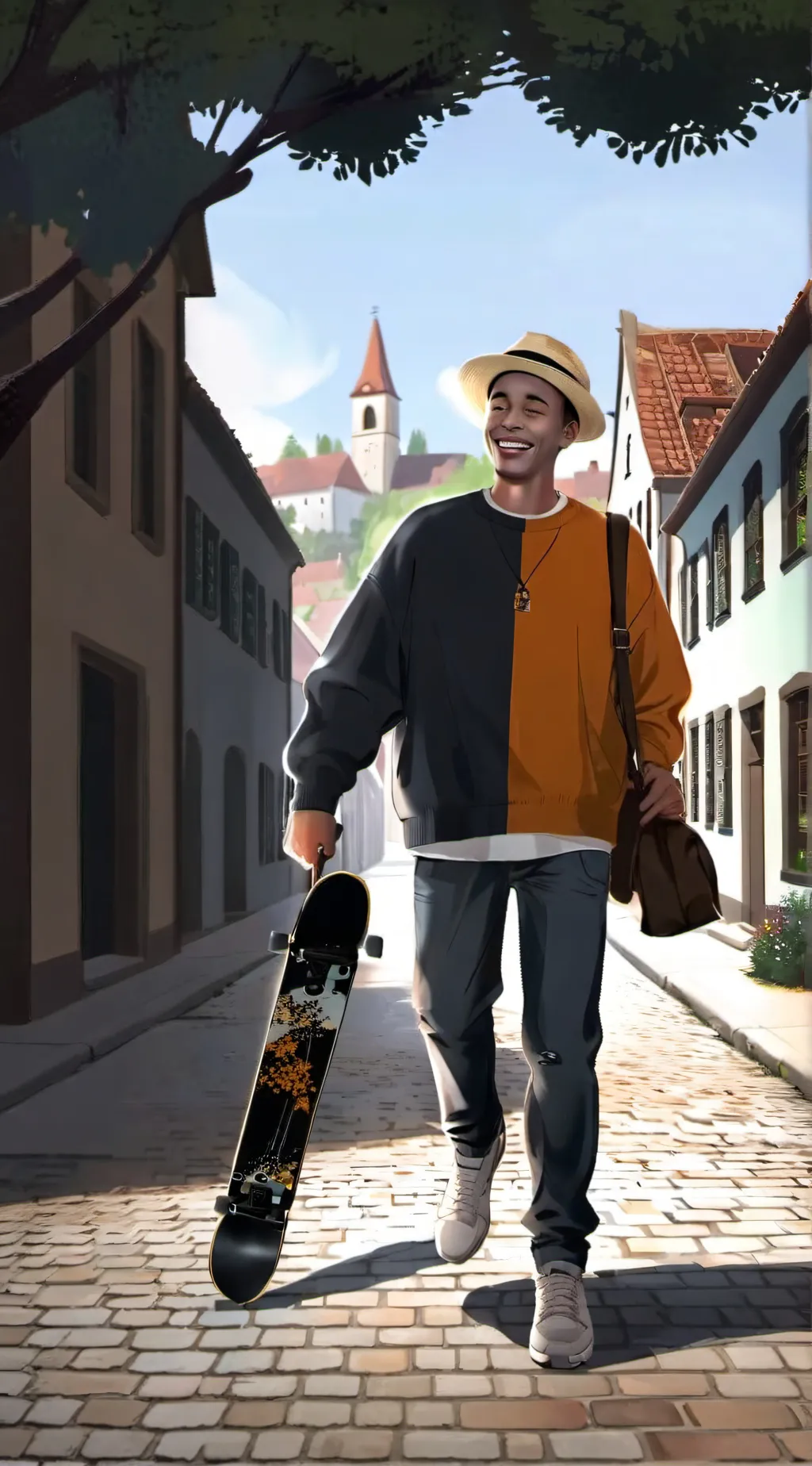 ai character: JONN background