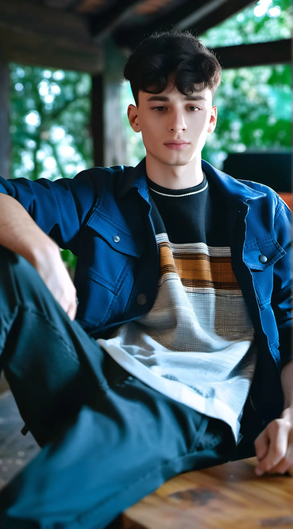 ai character: cole background