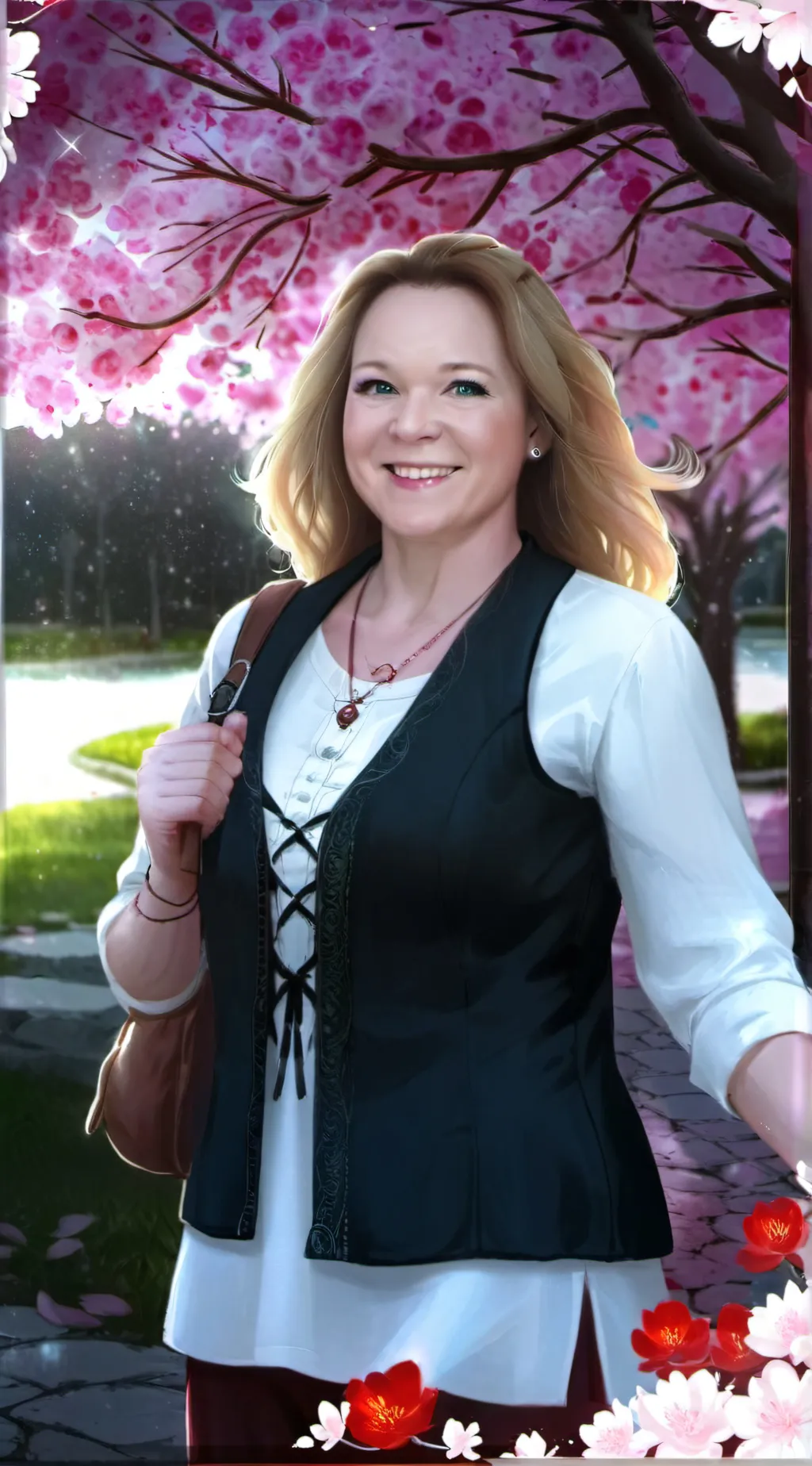 ai character: NANA<3 background