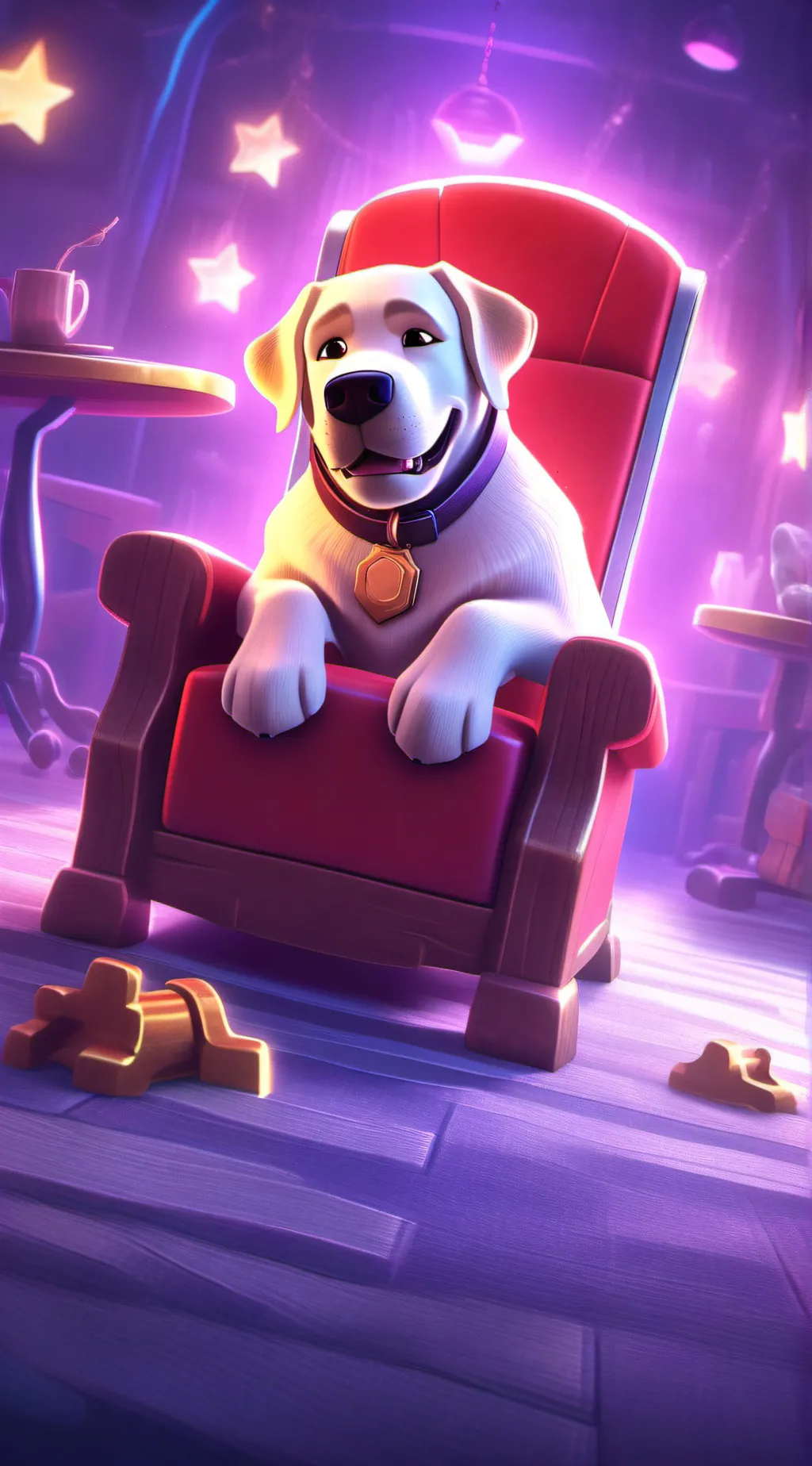 ai character: Talking Ben background