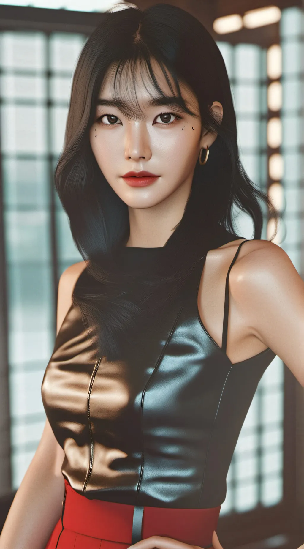 ai character: Soo-Jin  background