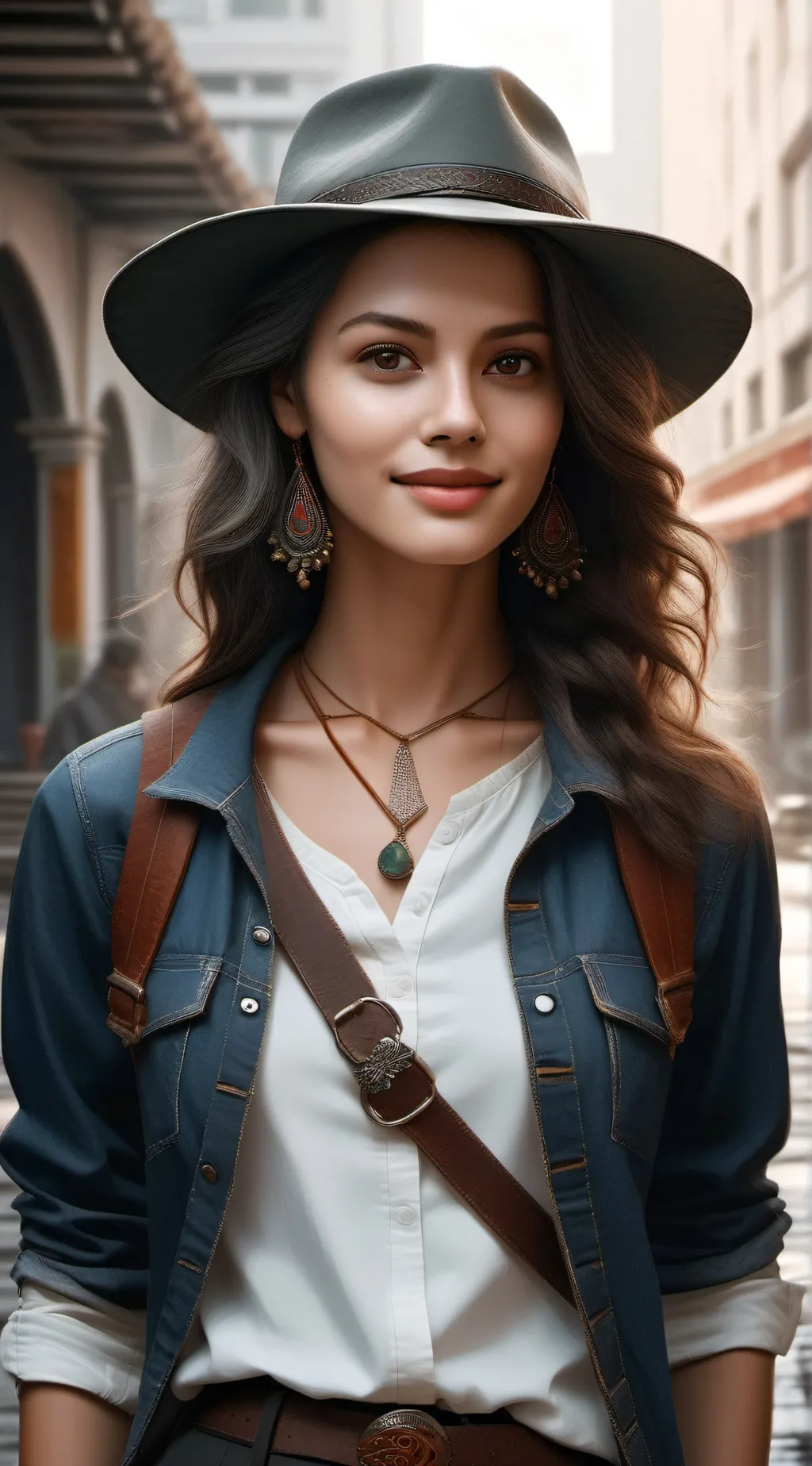 ai character: Bigwell robots background