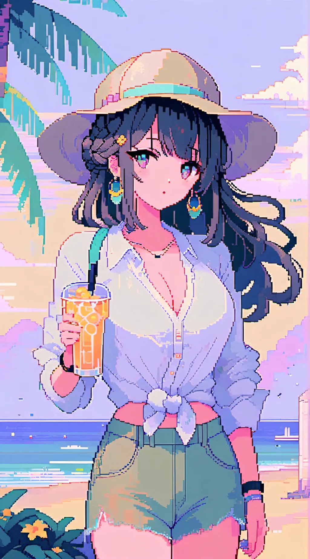 ai character: Venny  background