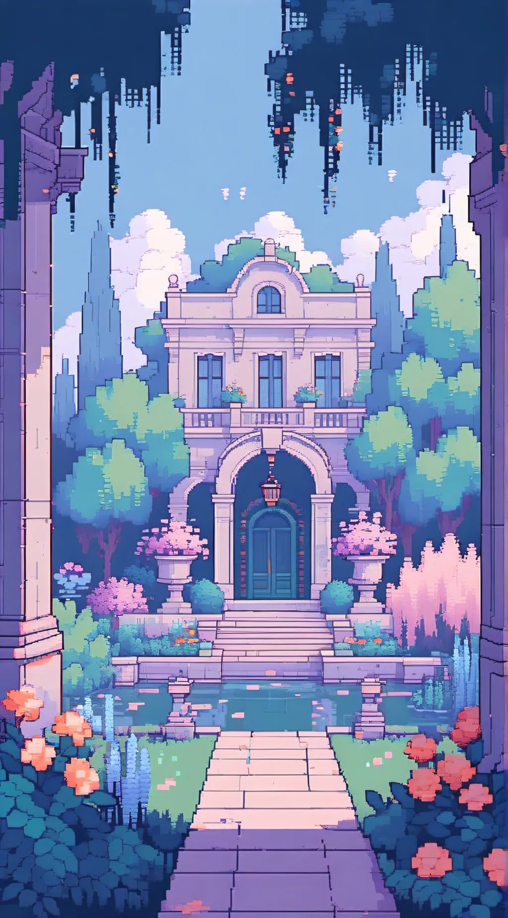 ai character: Royal life  background