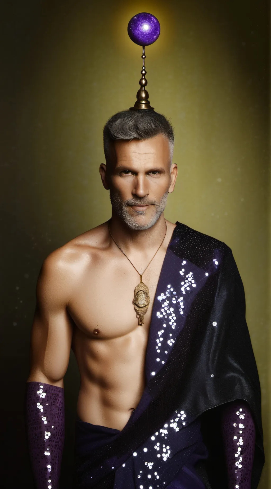 ai character: Titan tabletman background