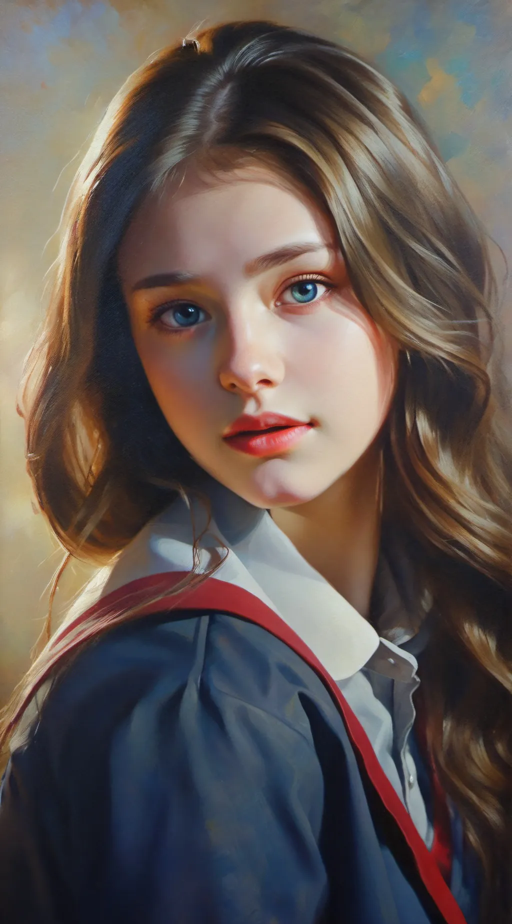 ai character: Tiffany  background