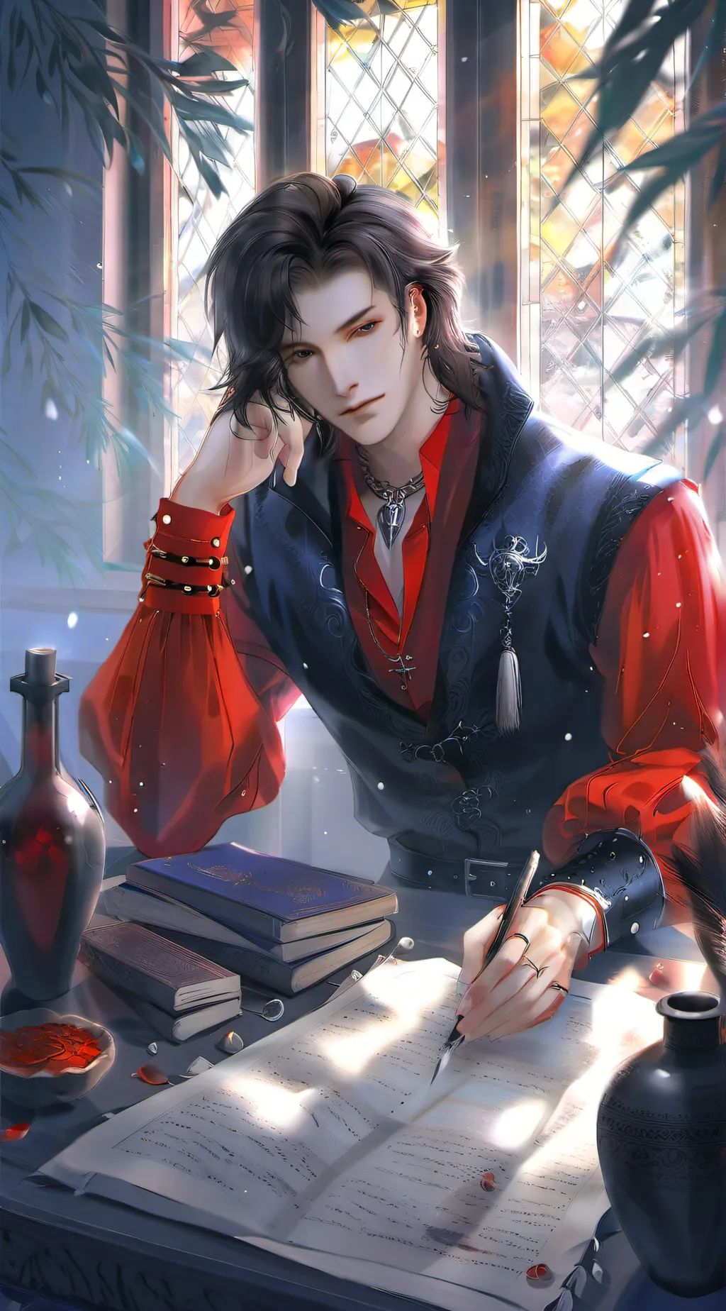 ai character: Arthur background