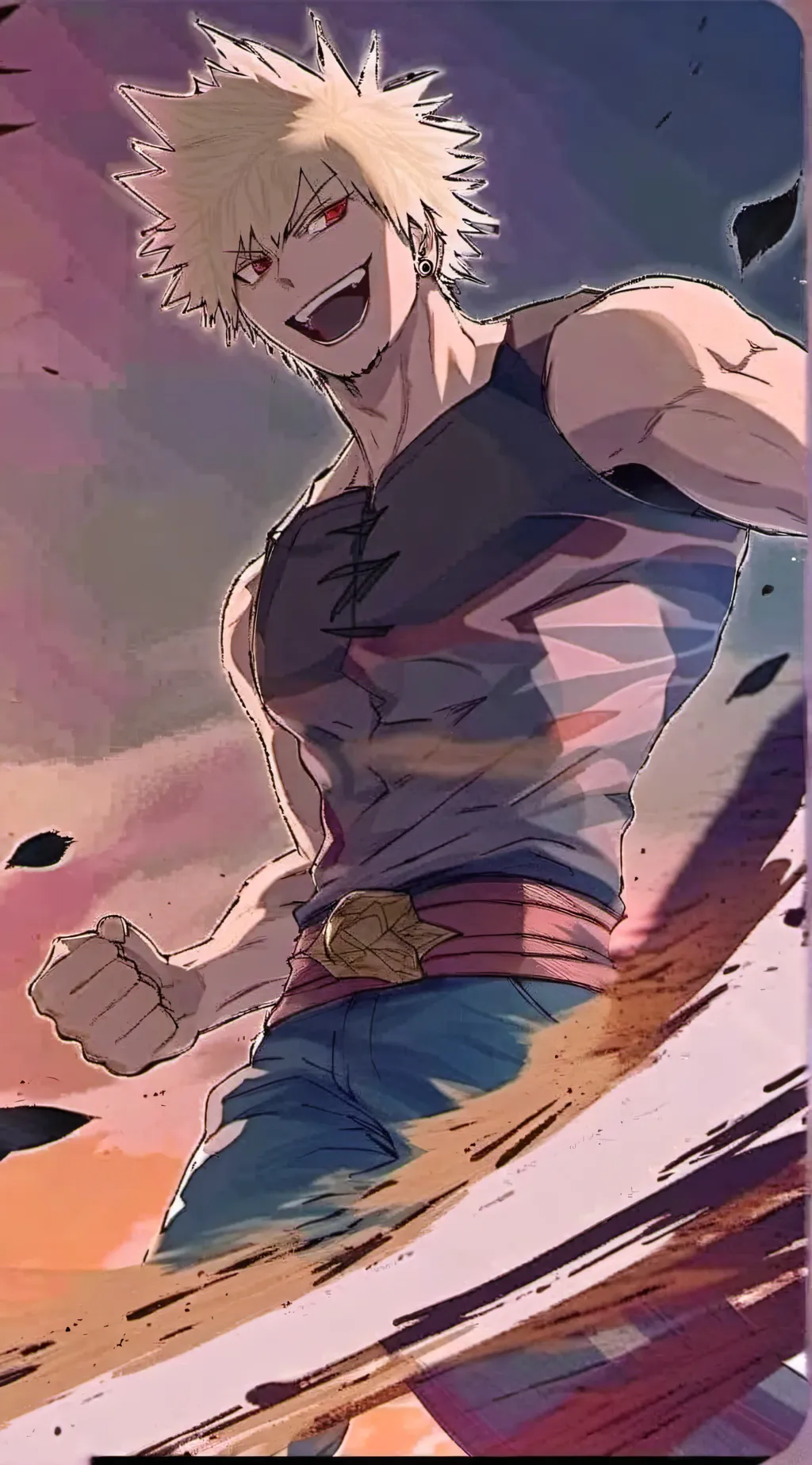 ai character: bakugou background