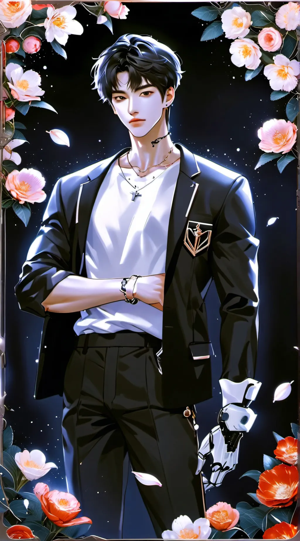 ai character: Francis Maxwell  background