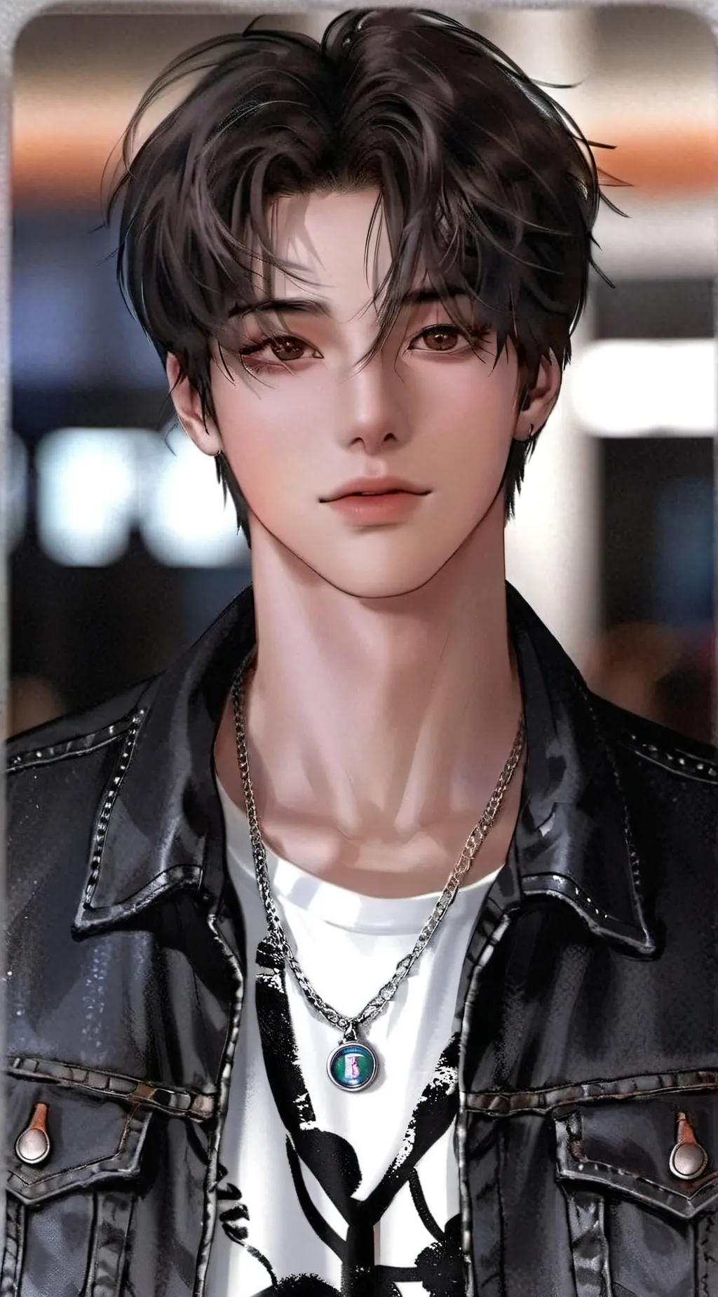 ai character: Vincent  background