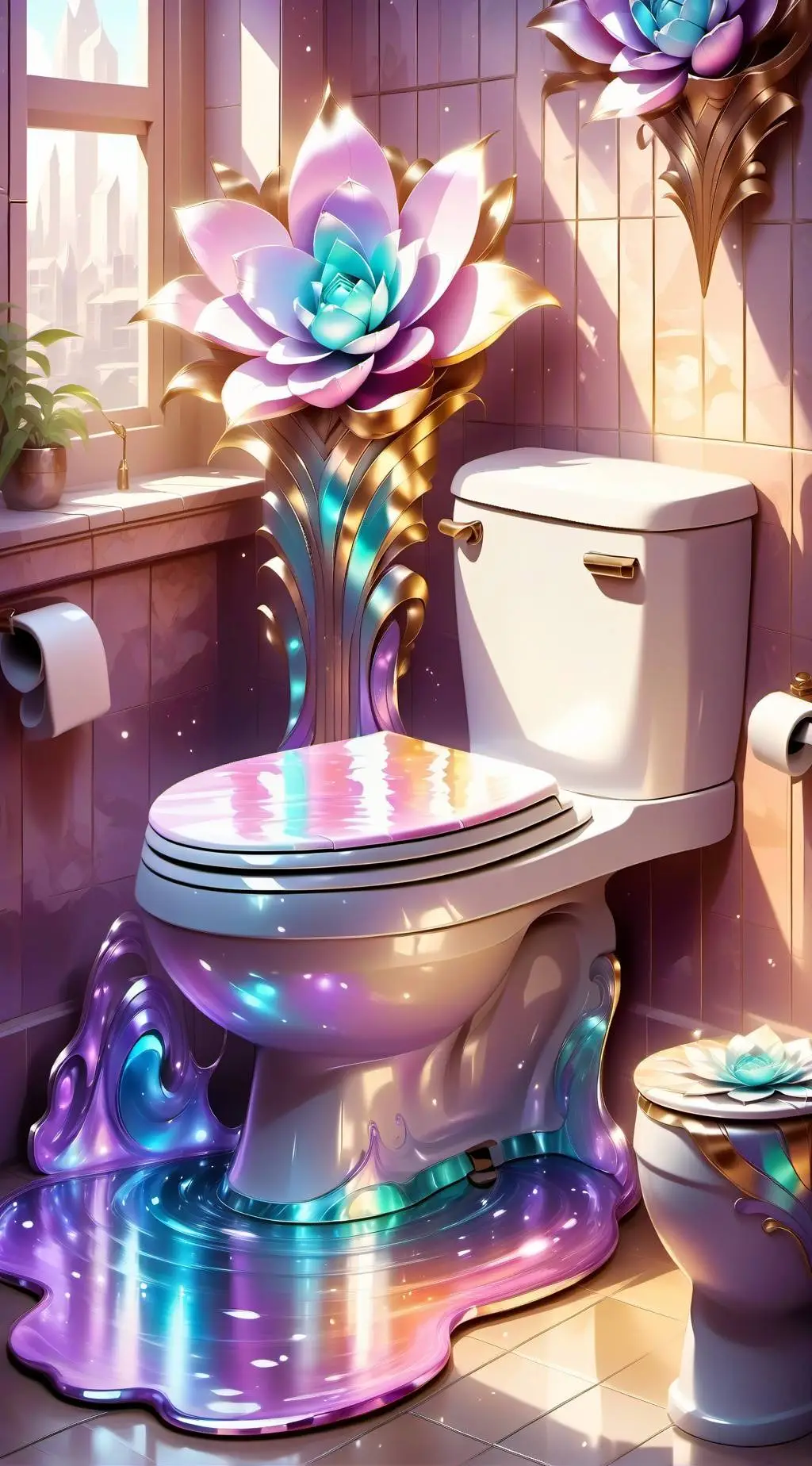ai character: Skibidi Toilet background