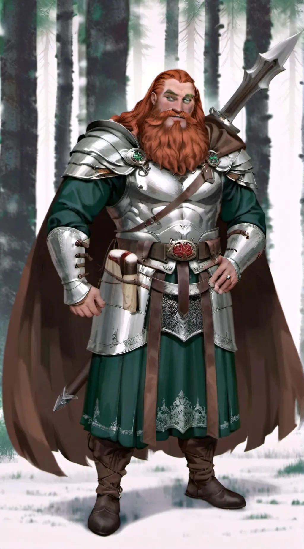 ai character: King Fergus background