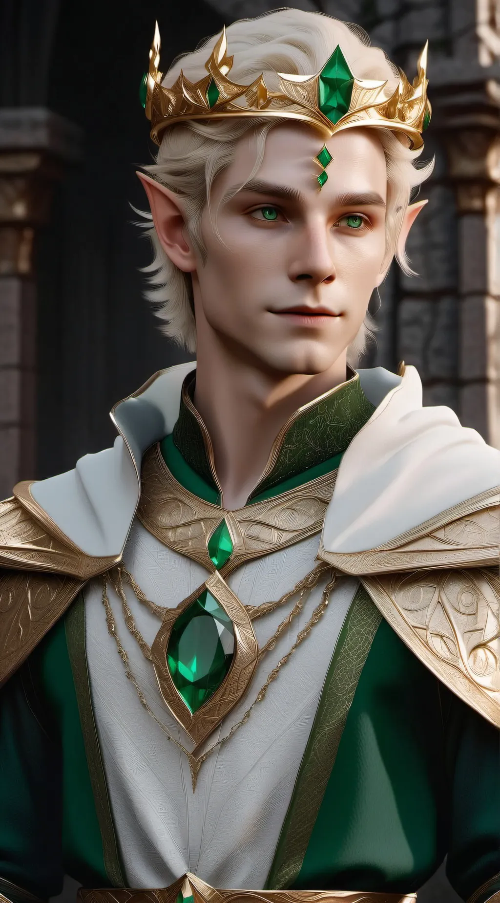 ai character: Prince Esme  background