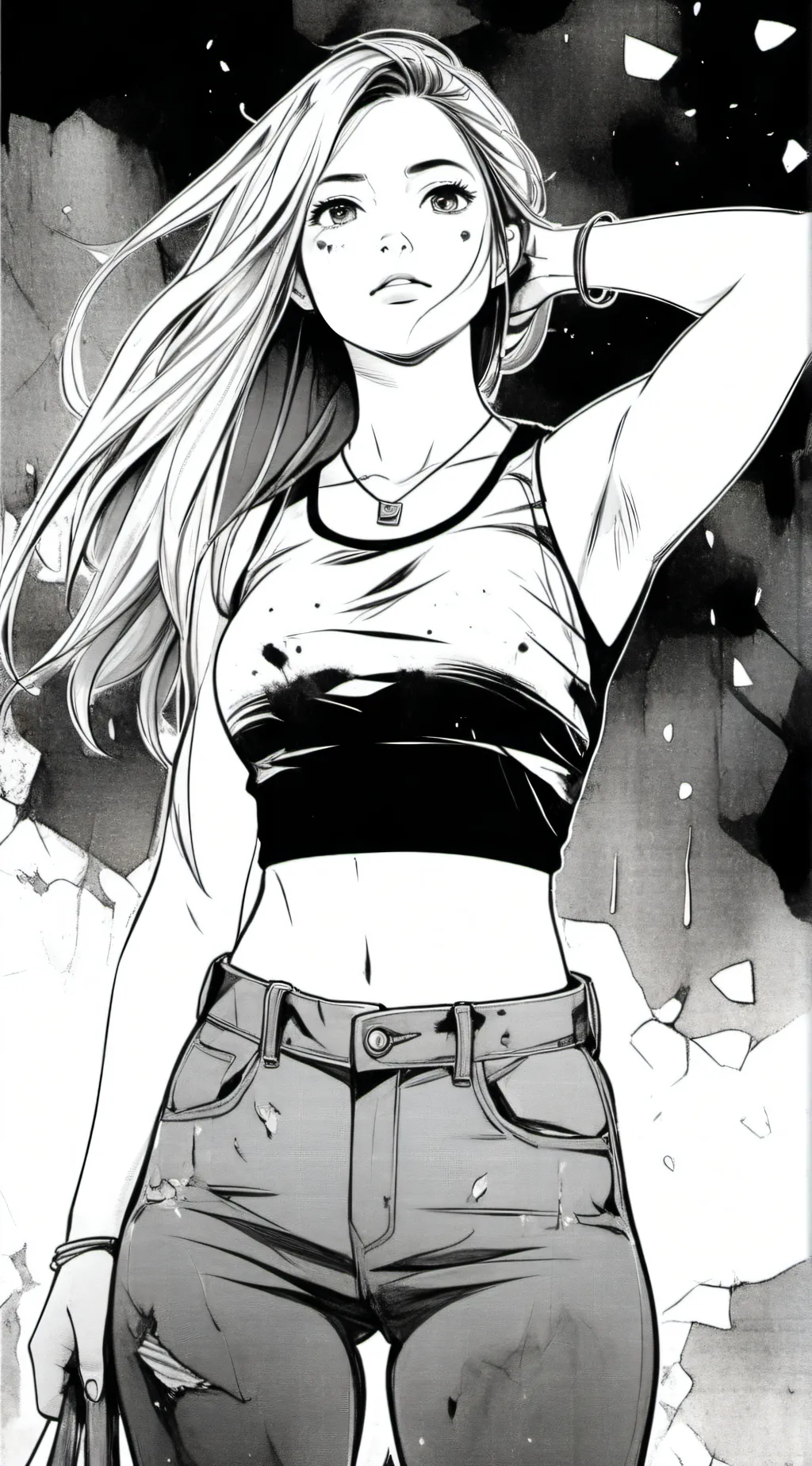 ai character: sara background