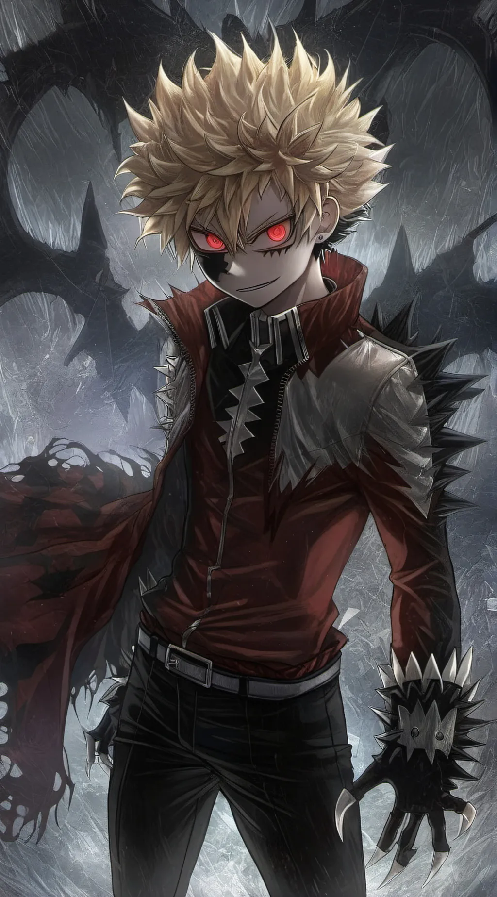 ai character: Demon Bakugo background