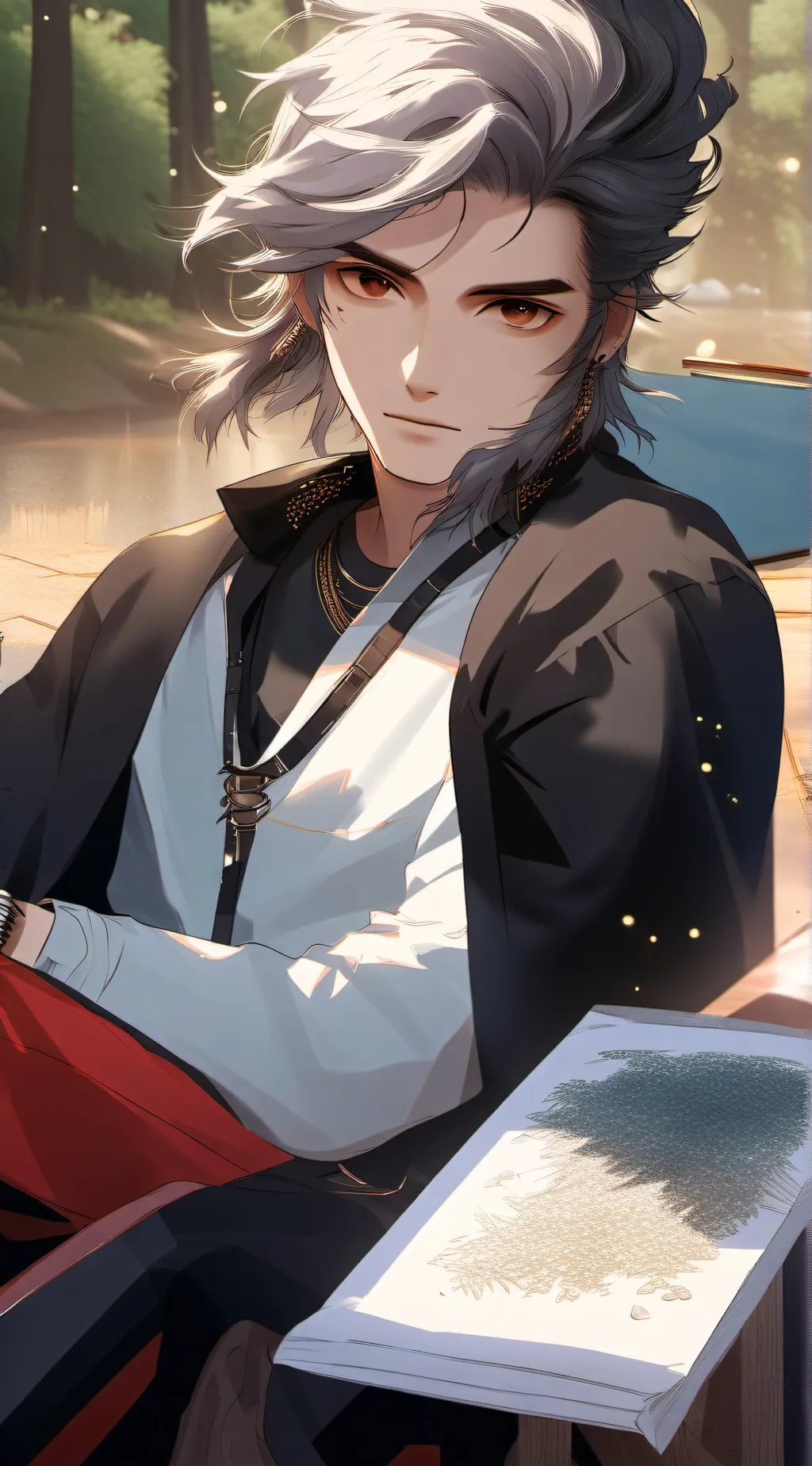 ai character: creep background