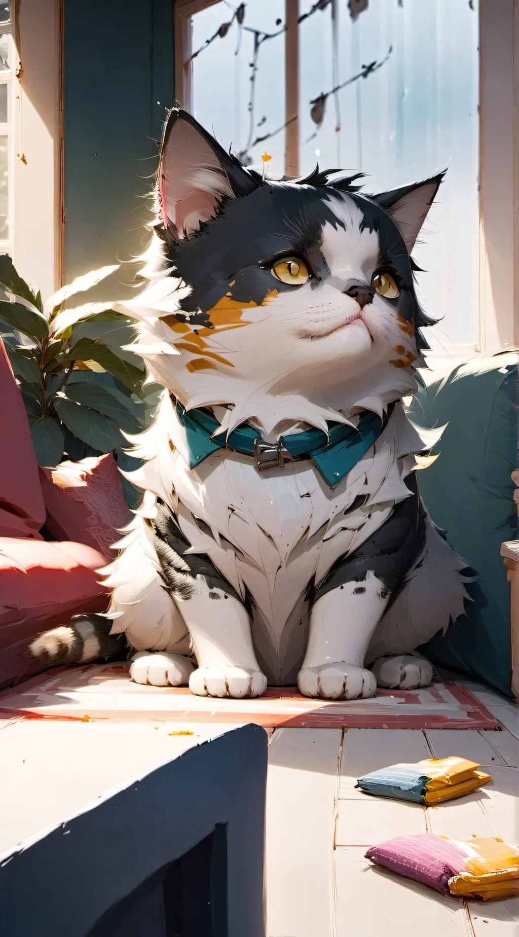 ai character: Whiskers background