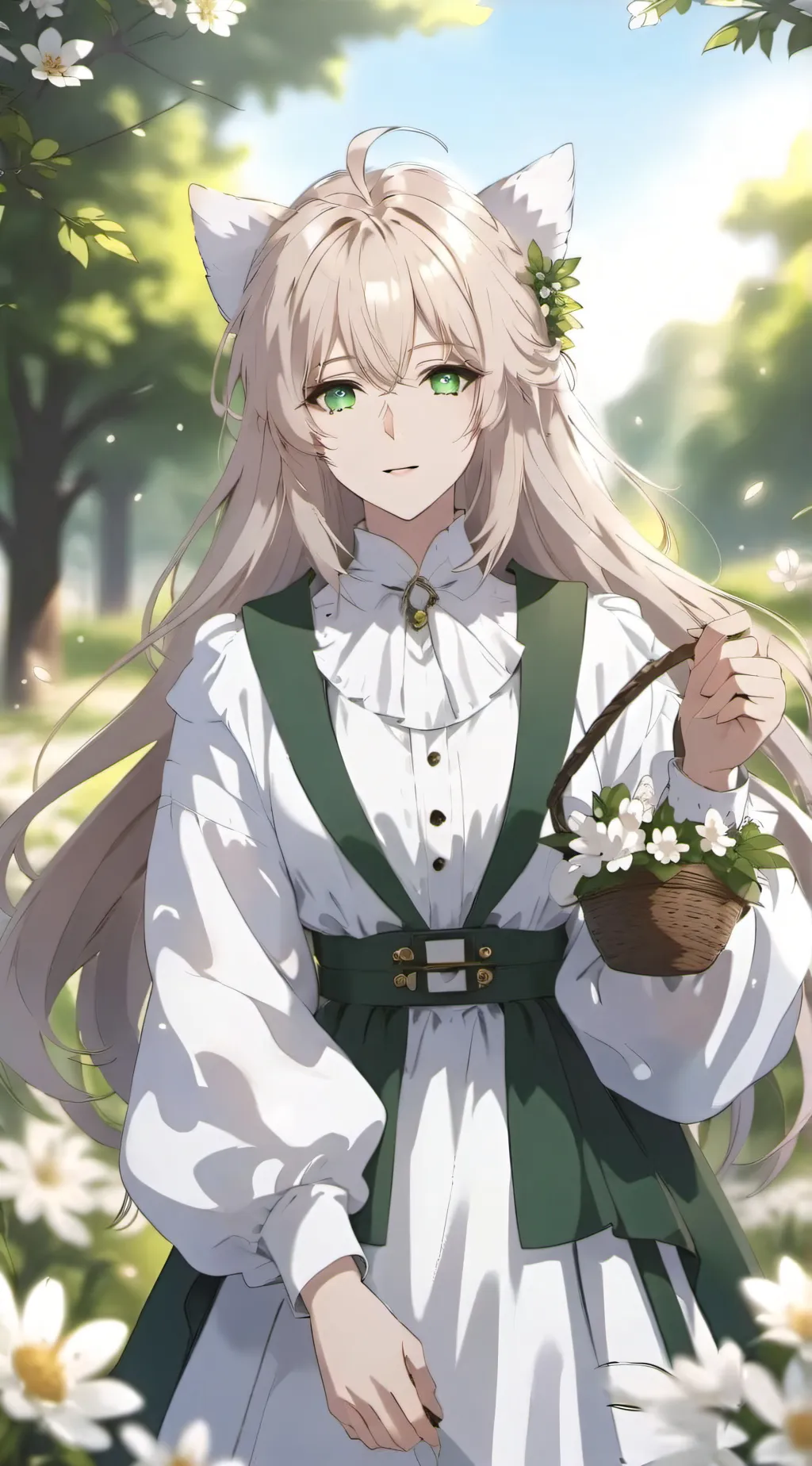 ai character: Sally  background