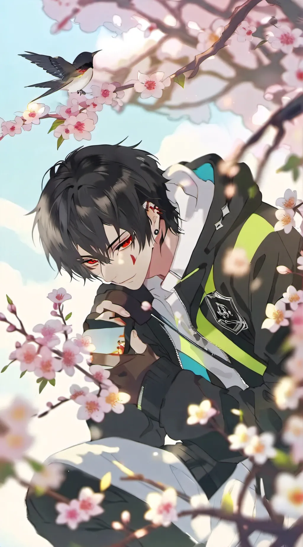 ai character: demon slayer background