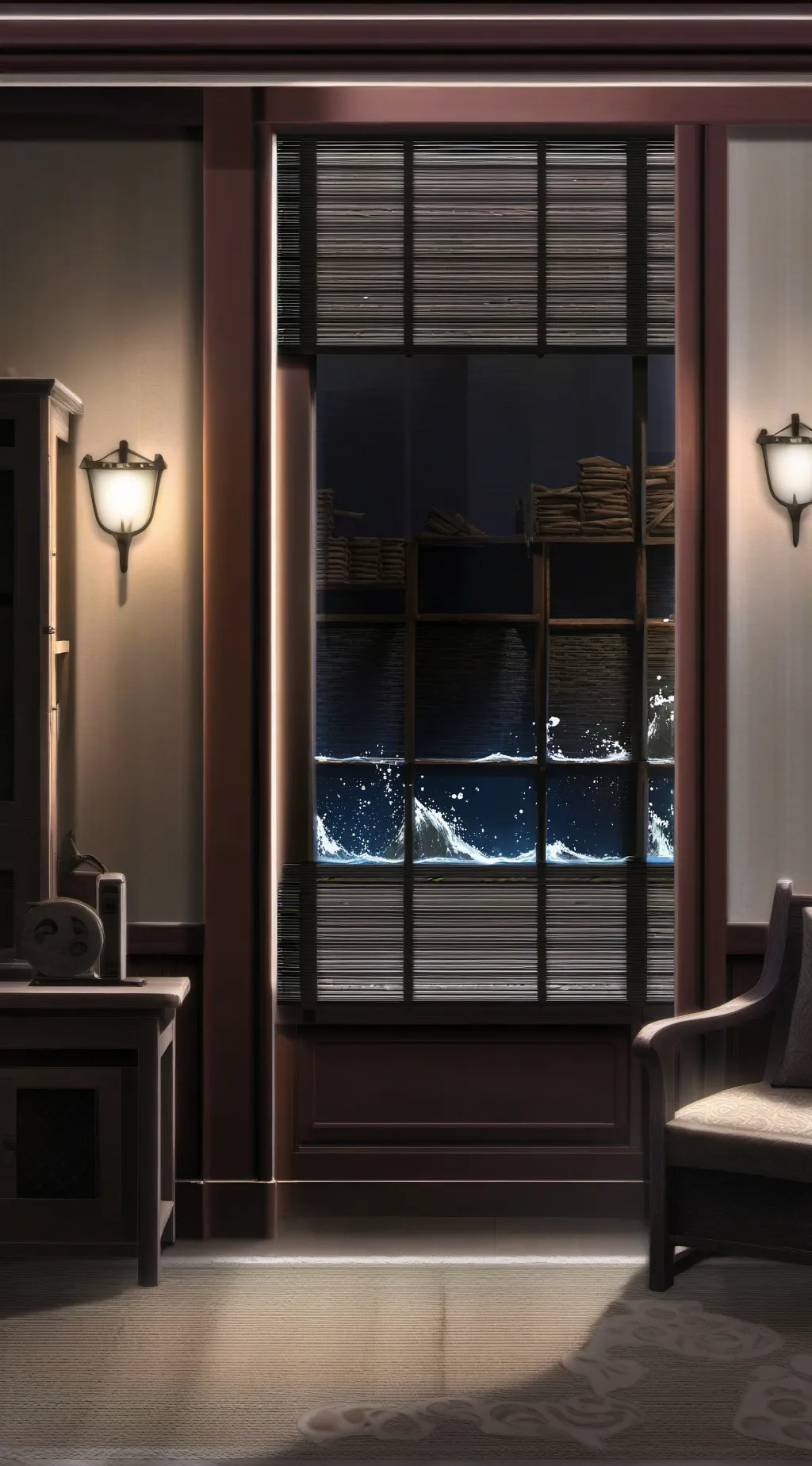 ai character: Brian’s! Circus background