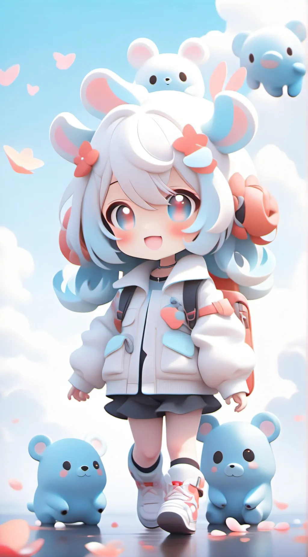 ai character: Meet millie background