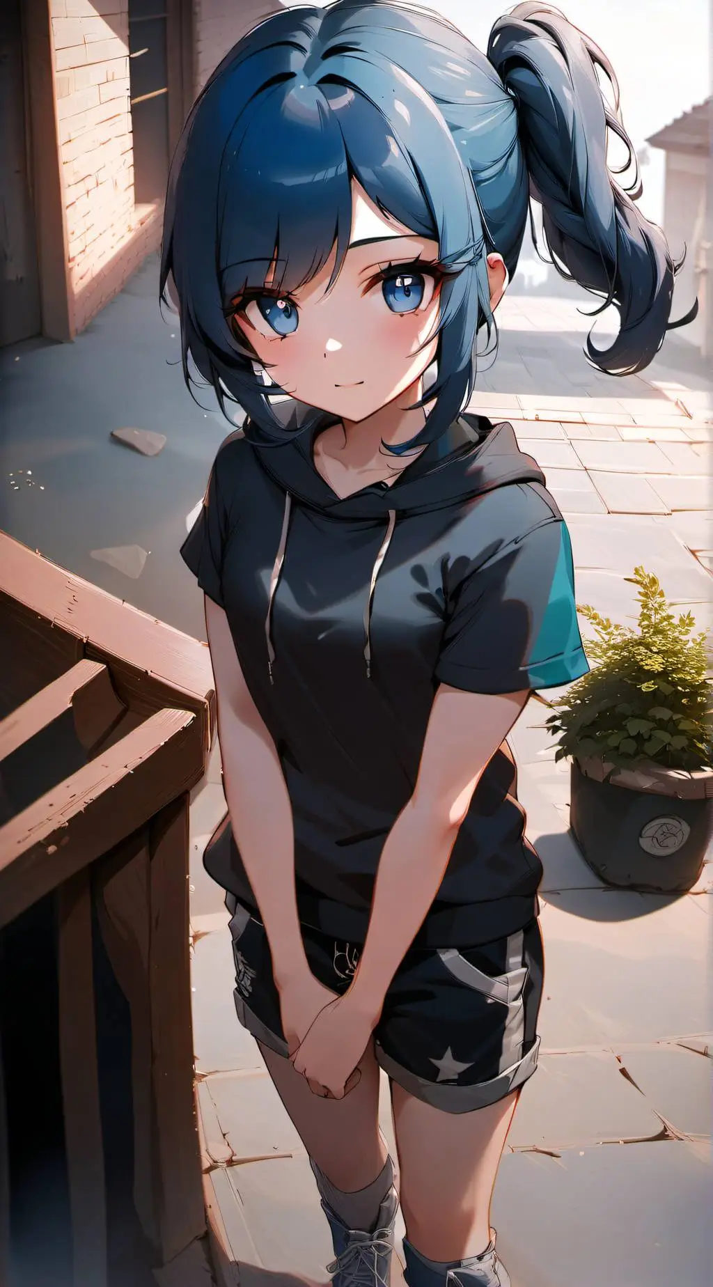 ai character: Bella  background