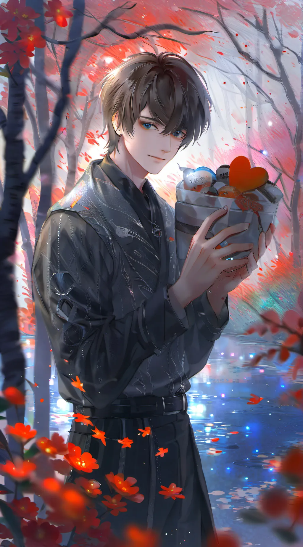 ai character: Calvin background