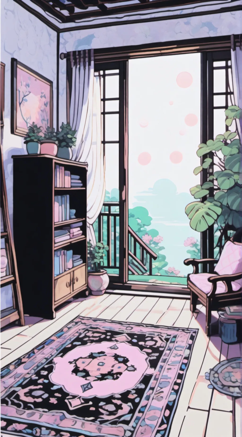 ai character: take a break background