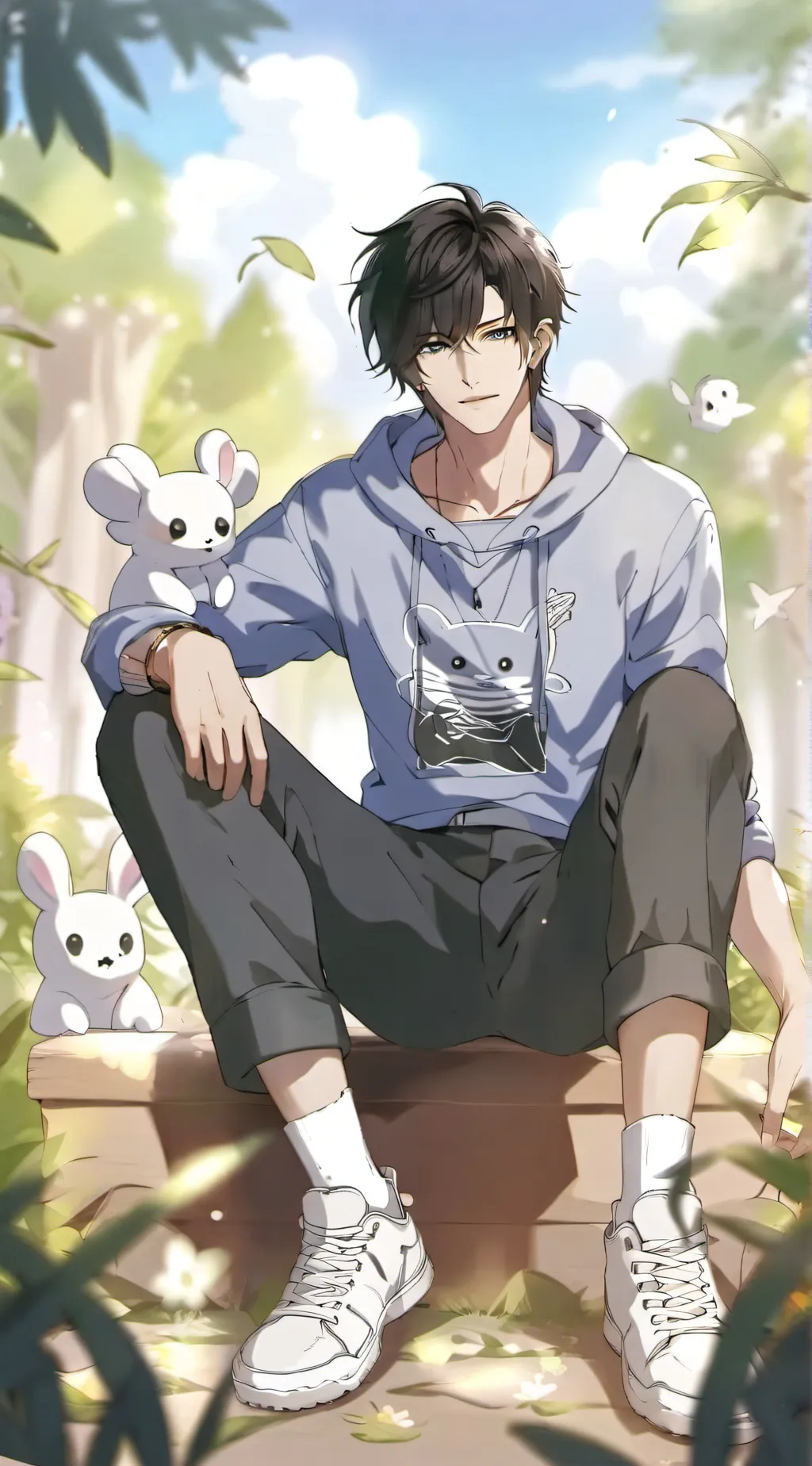 ai character: Xane  background