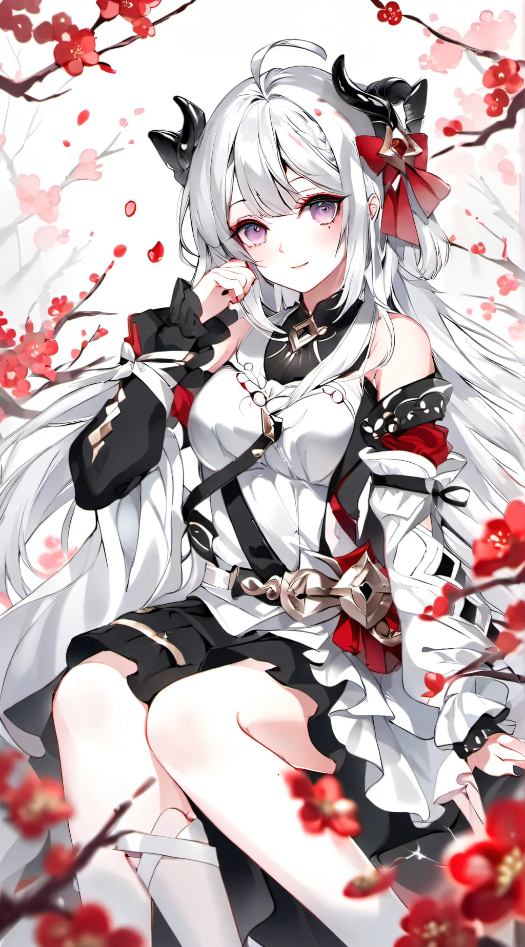ai character: Rose background