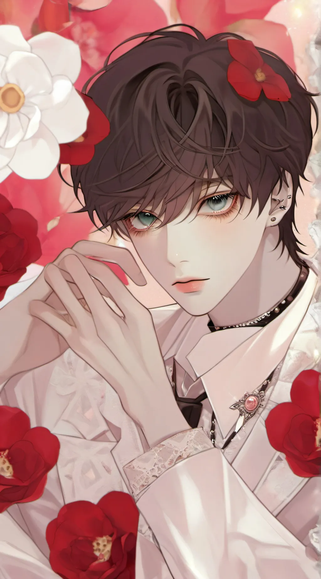 ai character: •*{☆|Alan|☆*• background