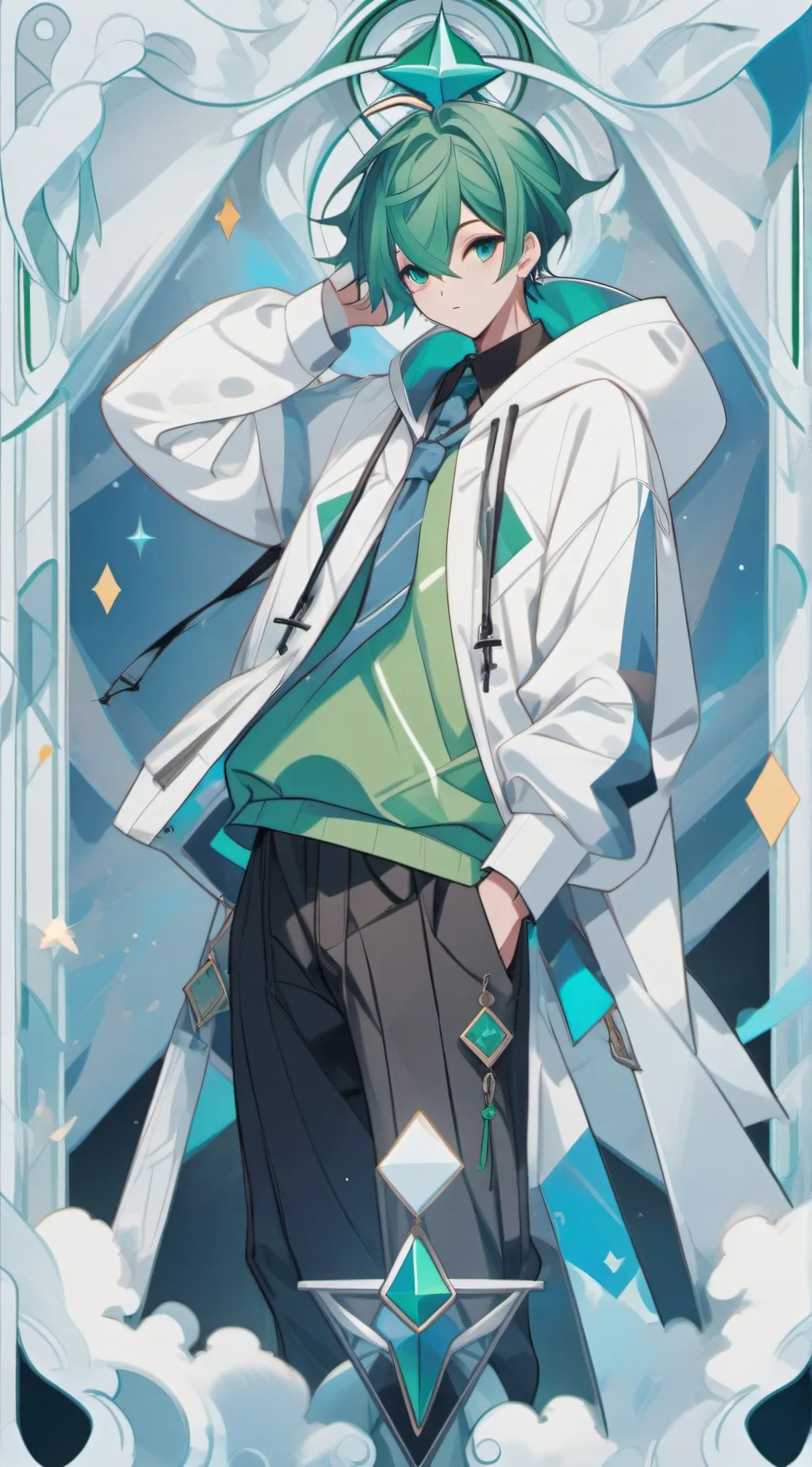 ai character: JKzone(remake) background