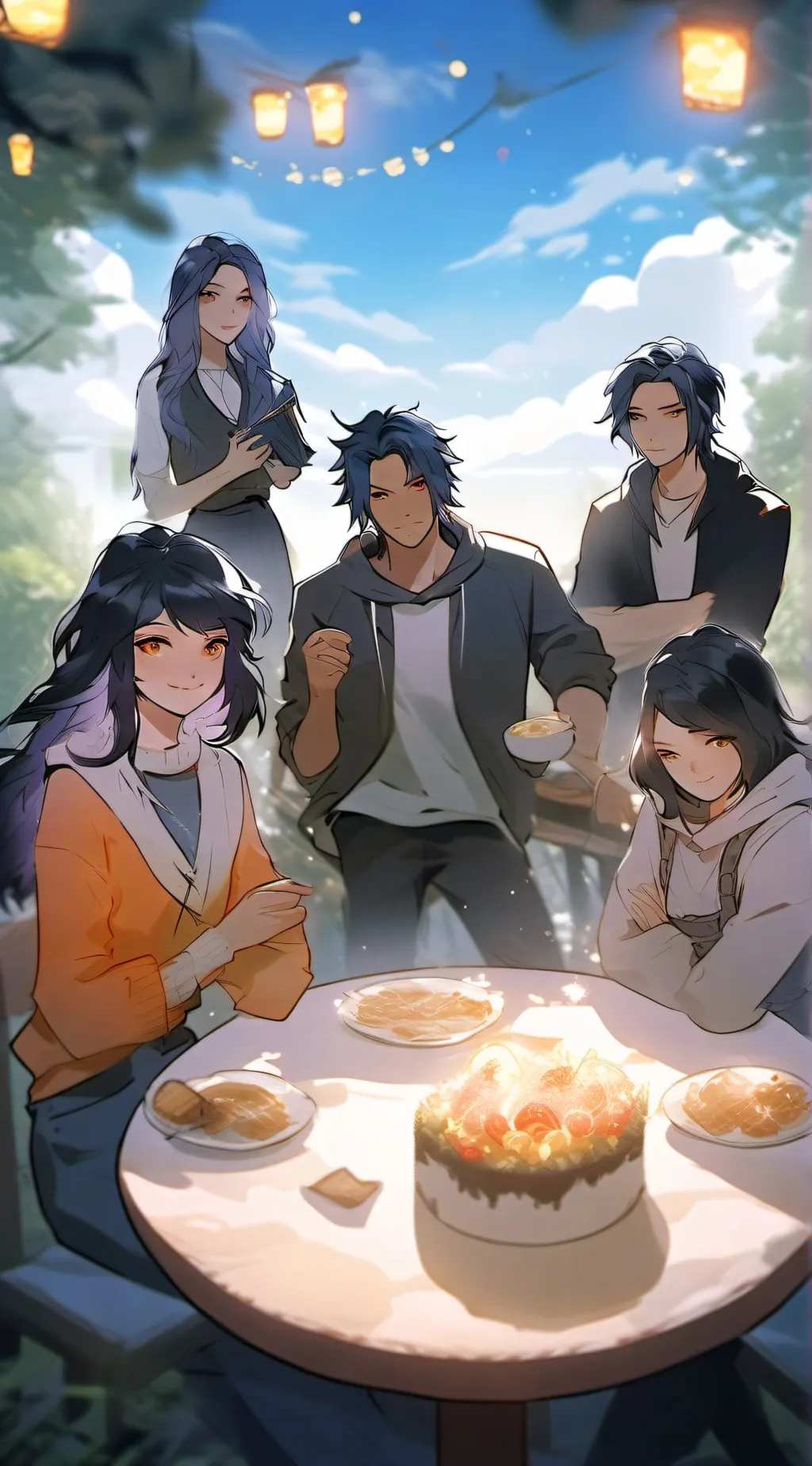 ai character: aphmaus crew background