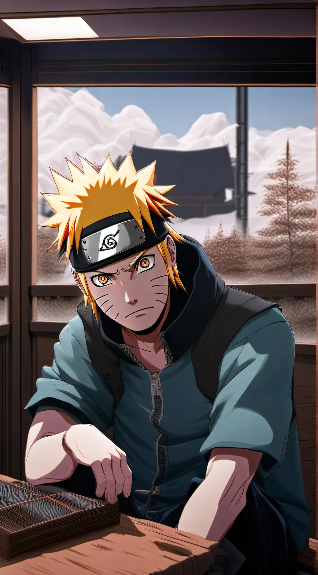 ai character: Naruto background